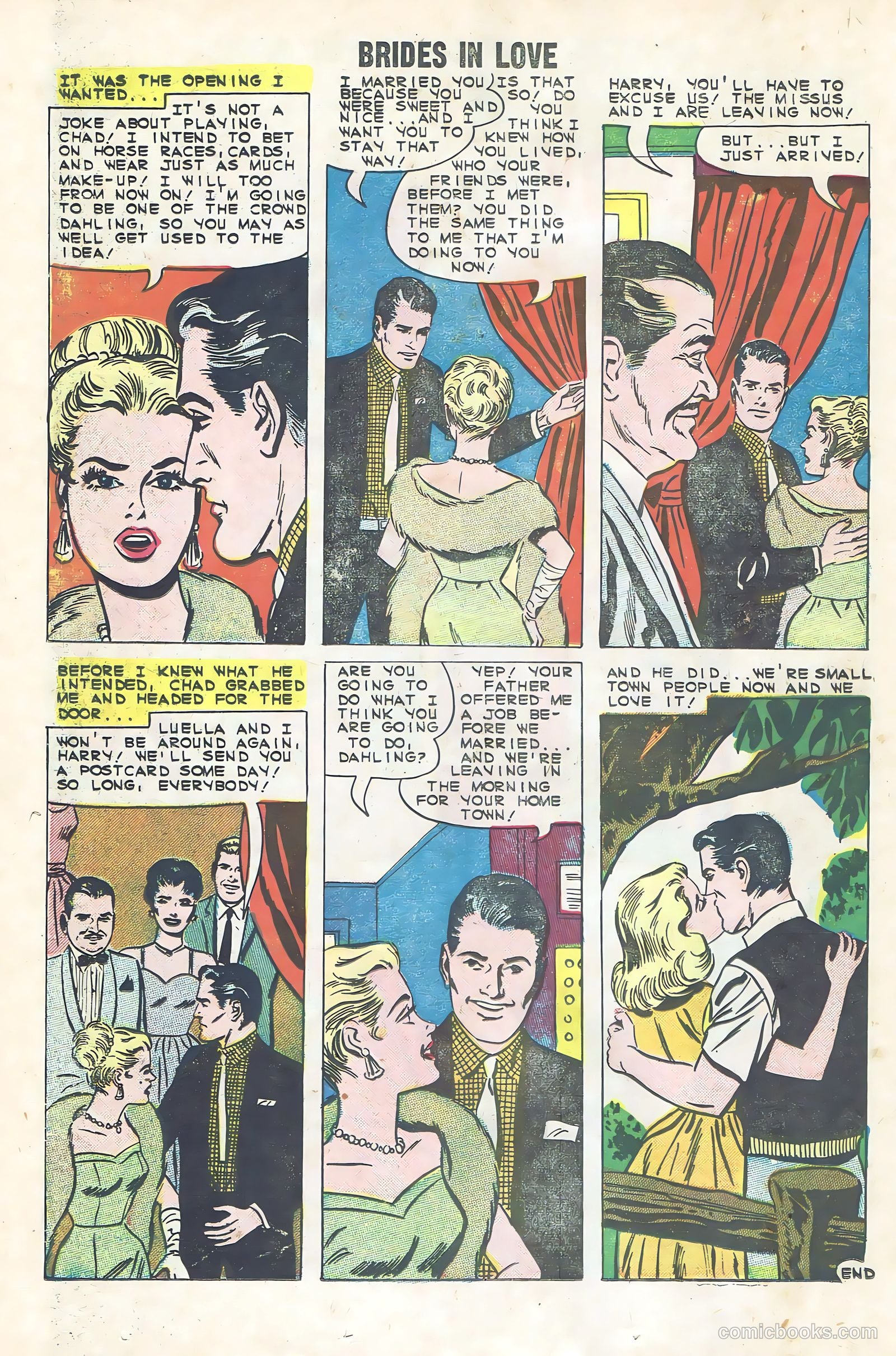 Brides in Love #19 (1960) — page 14 of 36