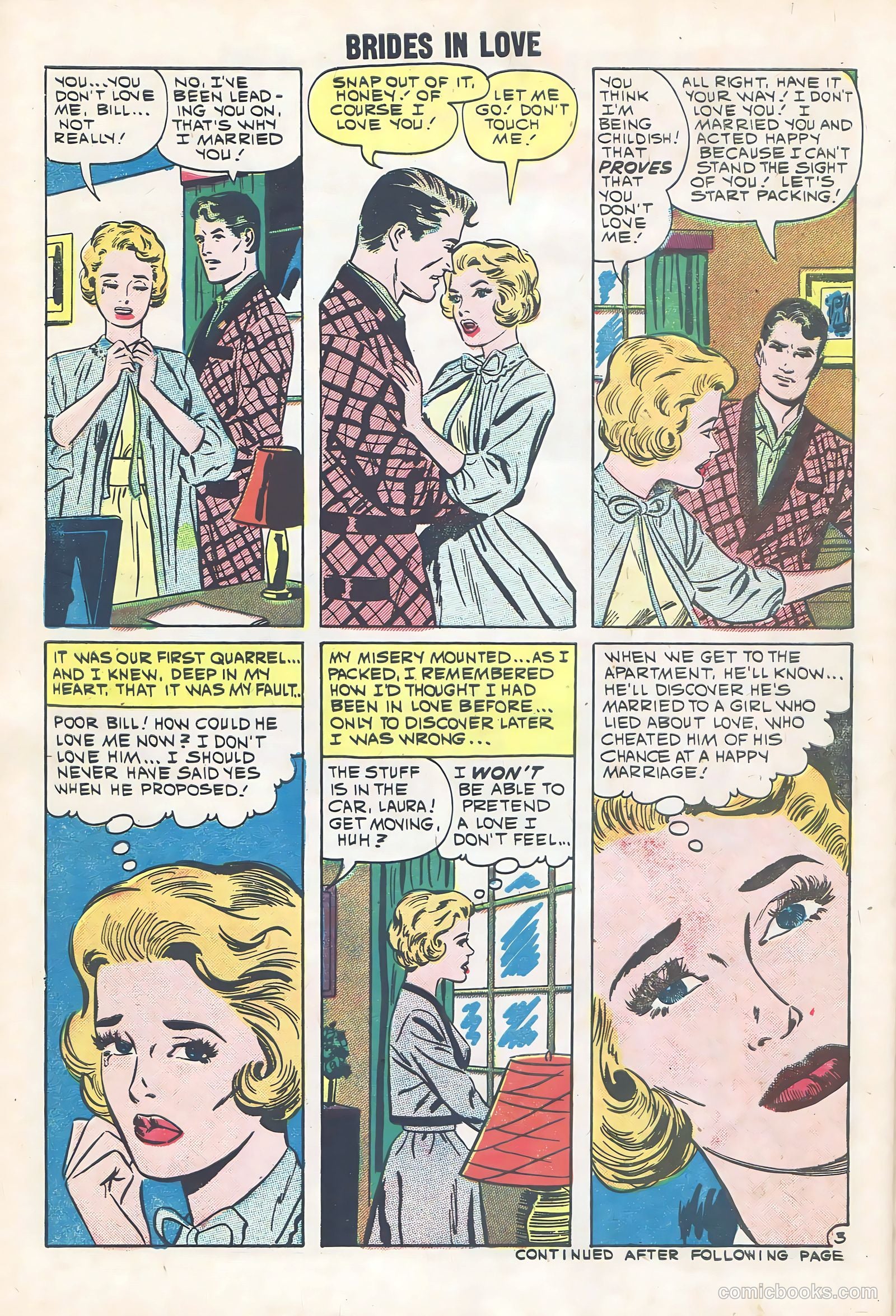 Brides in Love #19 (1960) — page 30 of 36