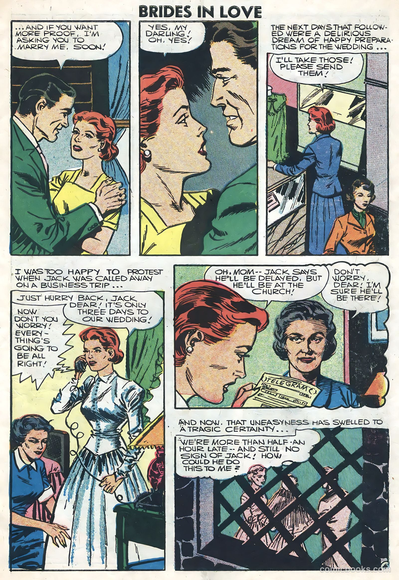 Brides in Love #2 (1957) — page 7 of 36