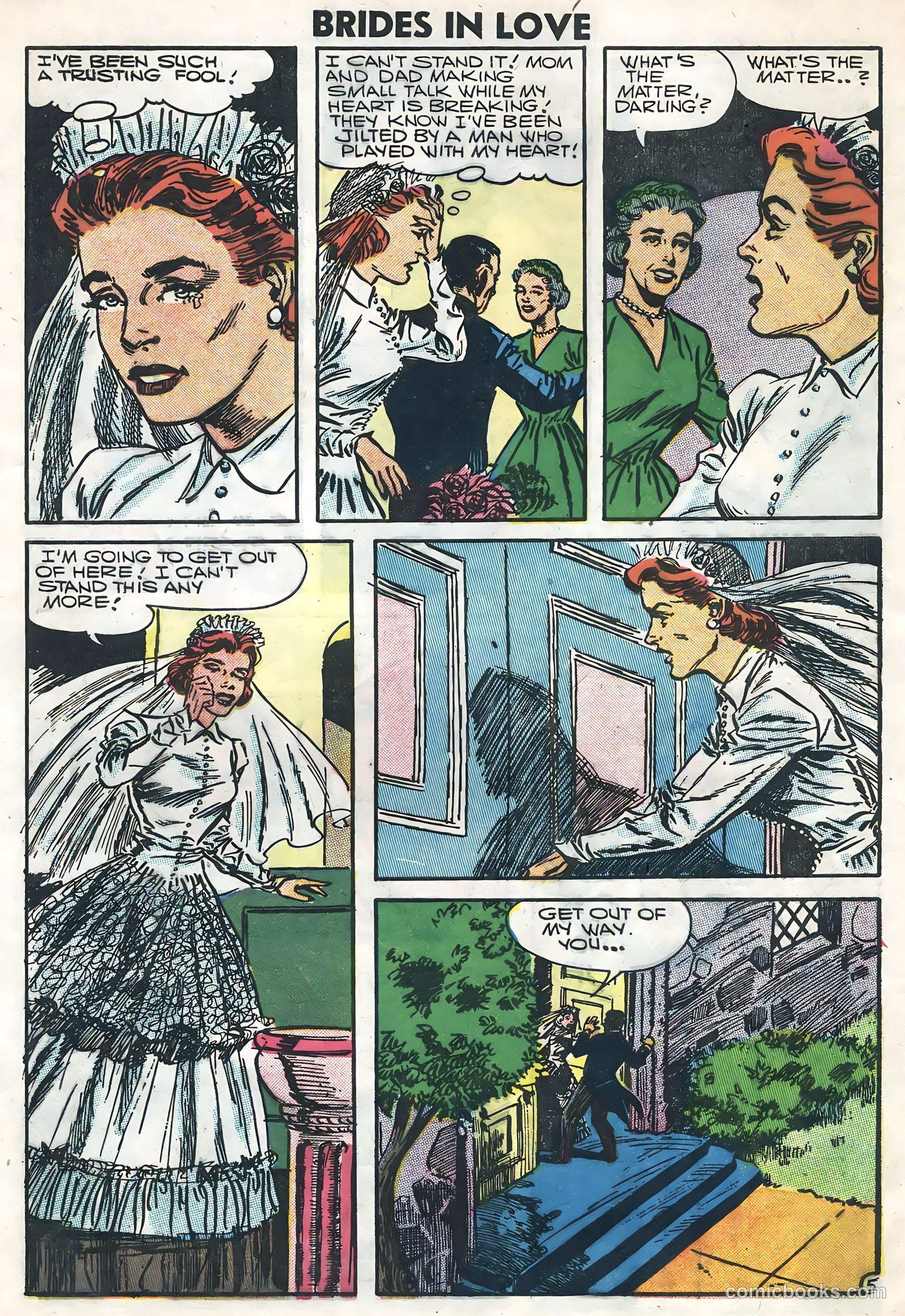 Brides in Love #2 (1957) — page 8 of 36