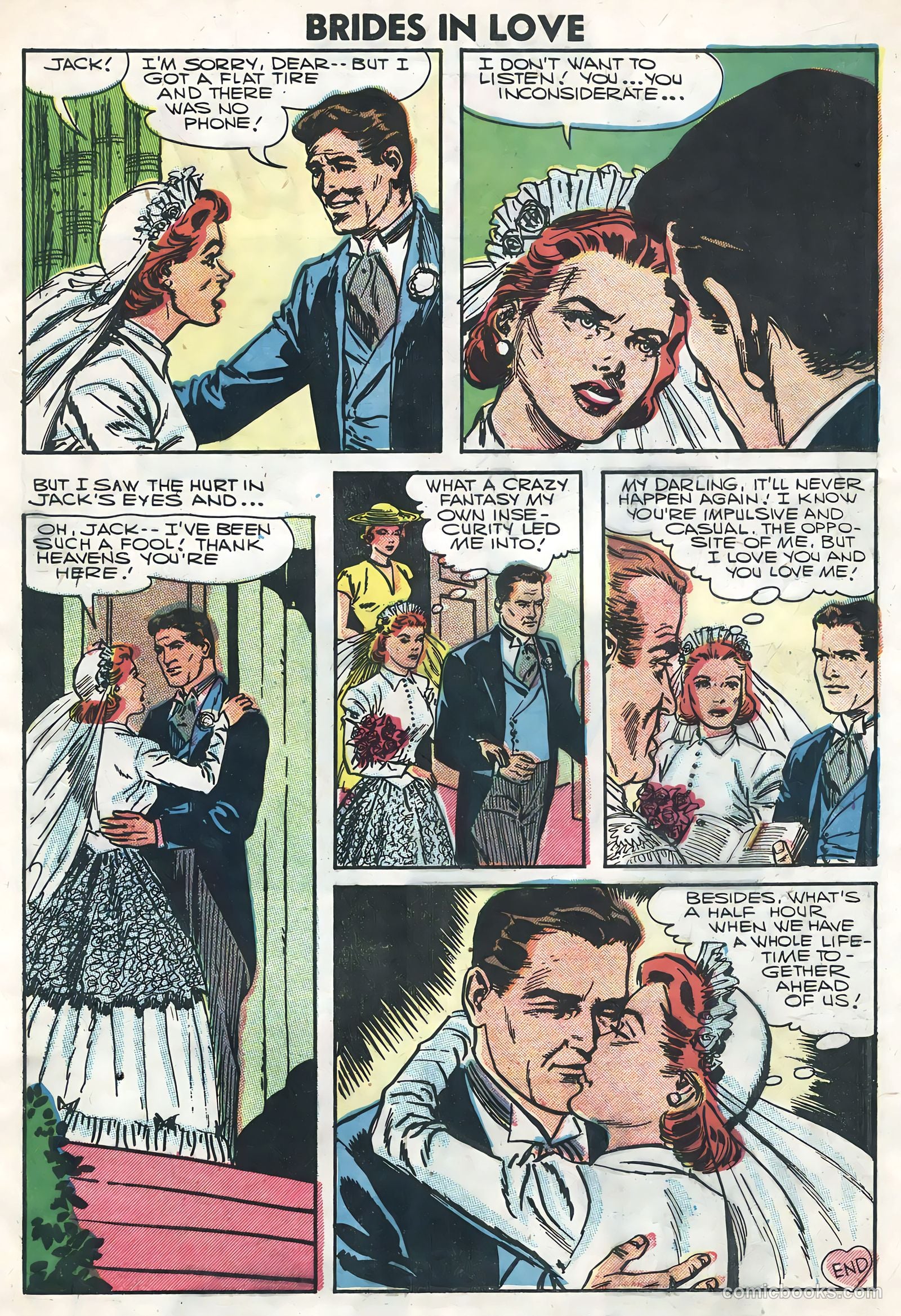 Brides in Love #2 (1957) — page 9 of 36