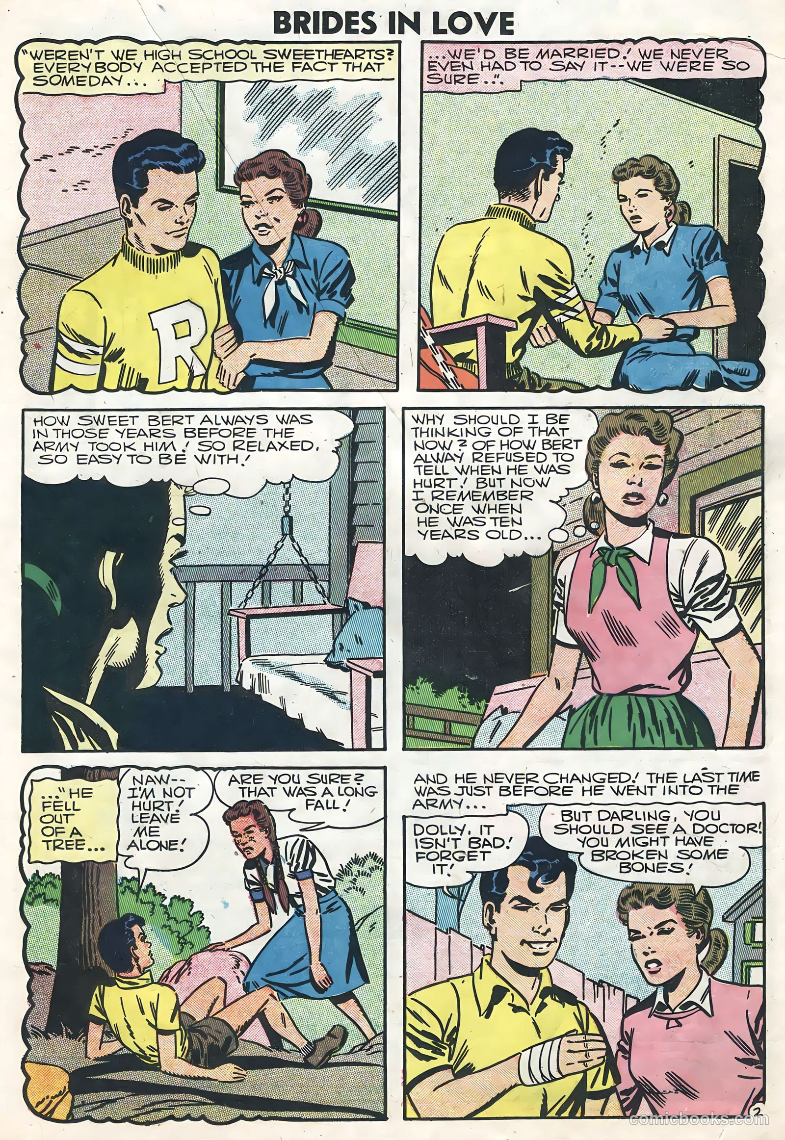Brides in Love #2 (1957) — page 21 of 36