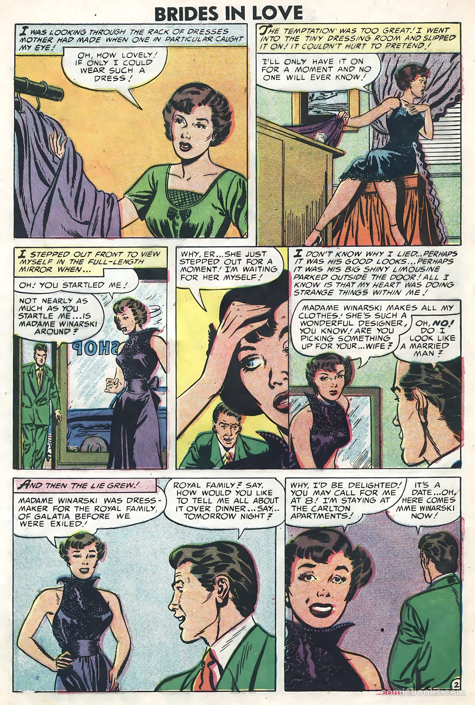Brides in Love #2 (1957) — page 28 of 36