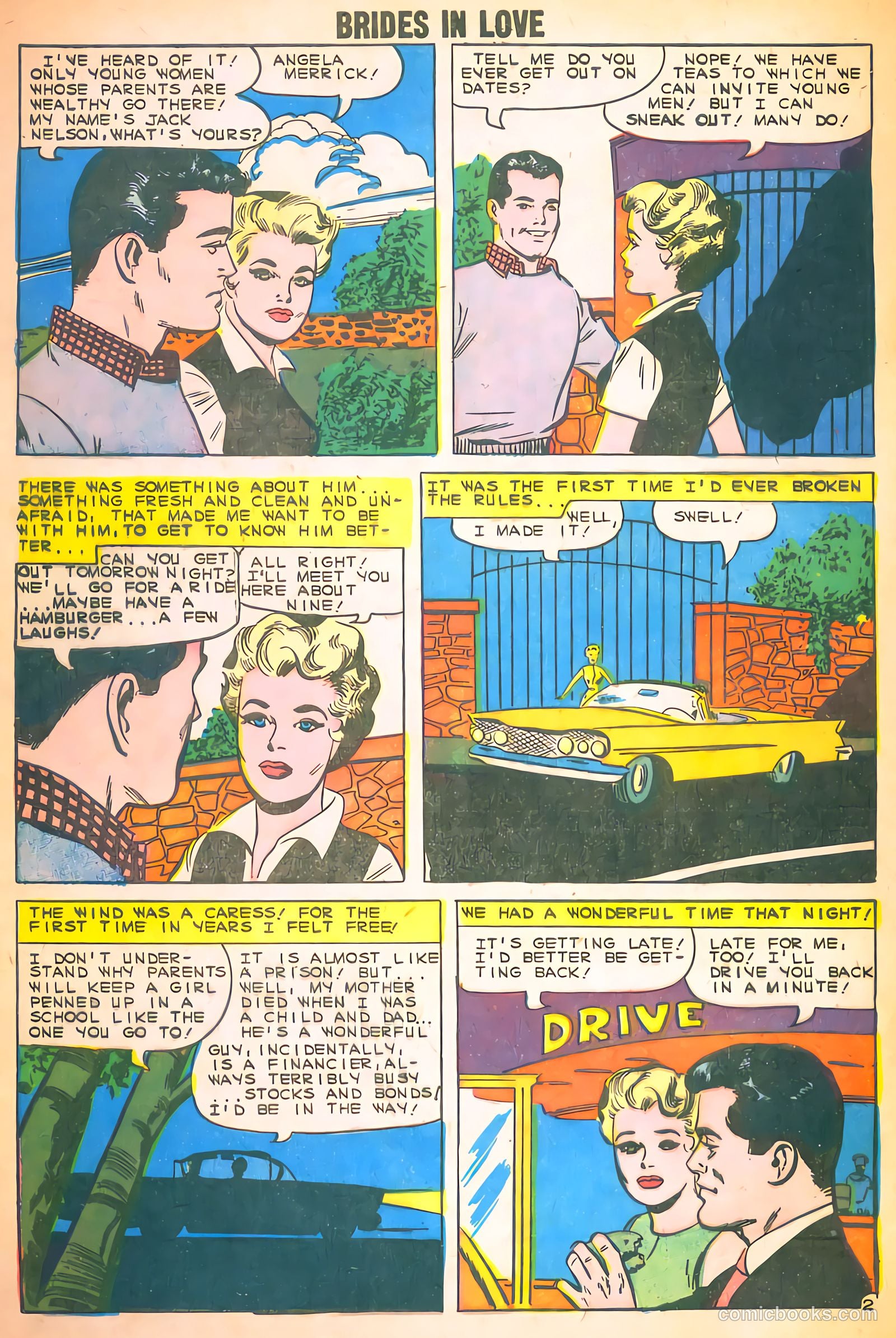 Brides in Love #20 (1960) — page 4 of 36