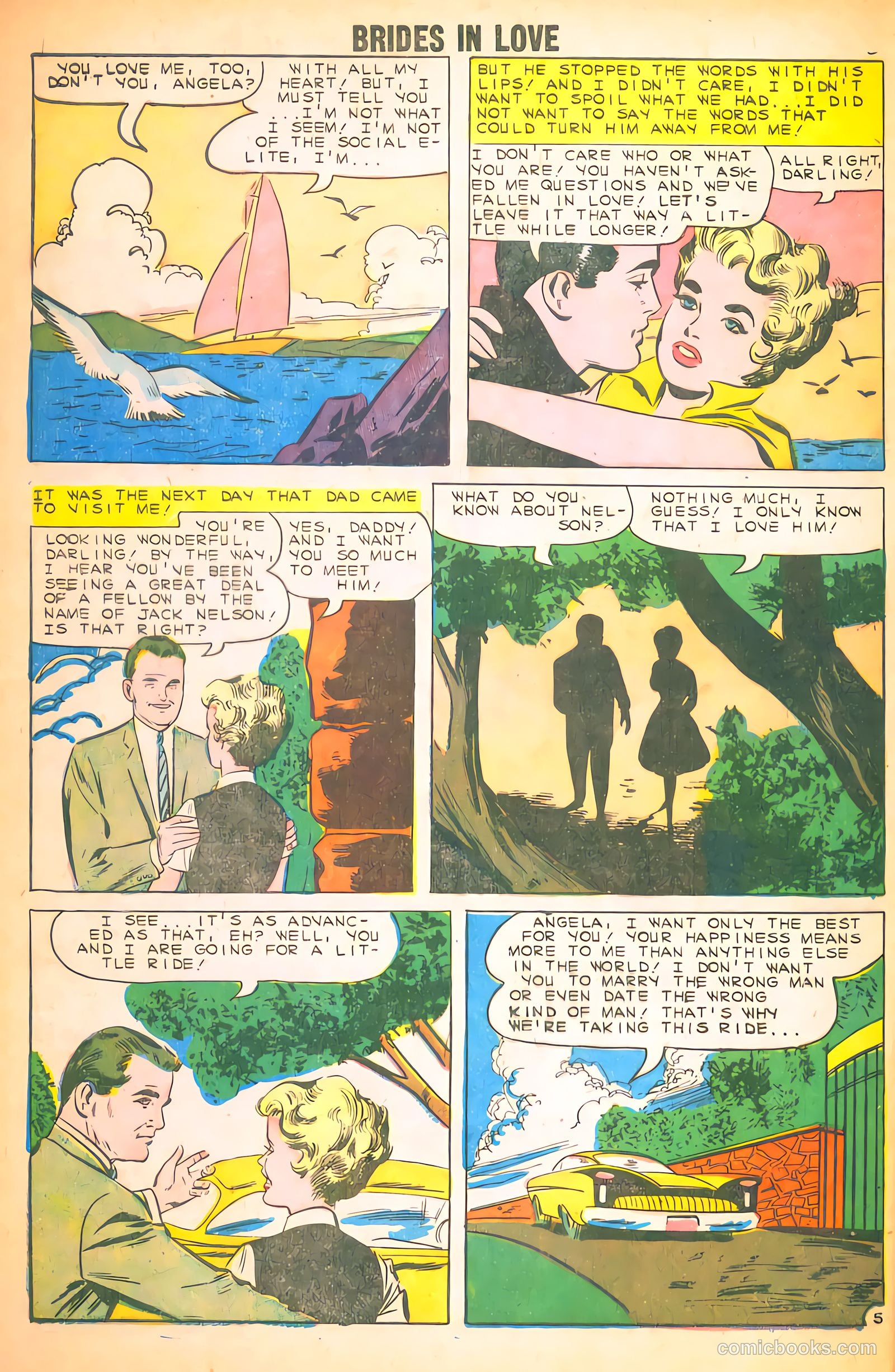 Brides in Love #20 (1960) — page 8 of 36
