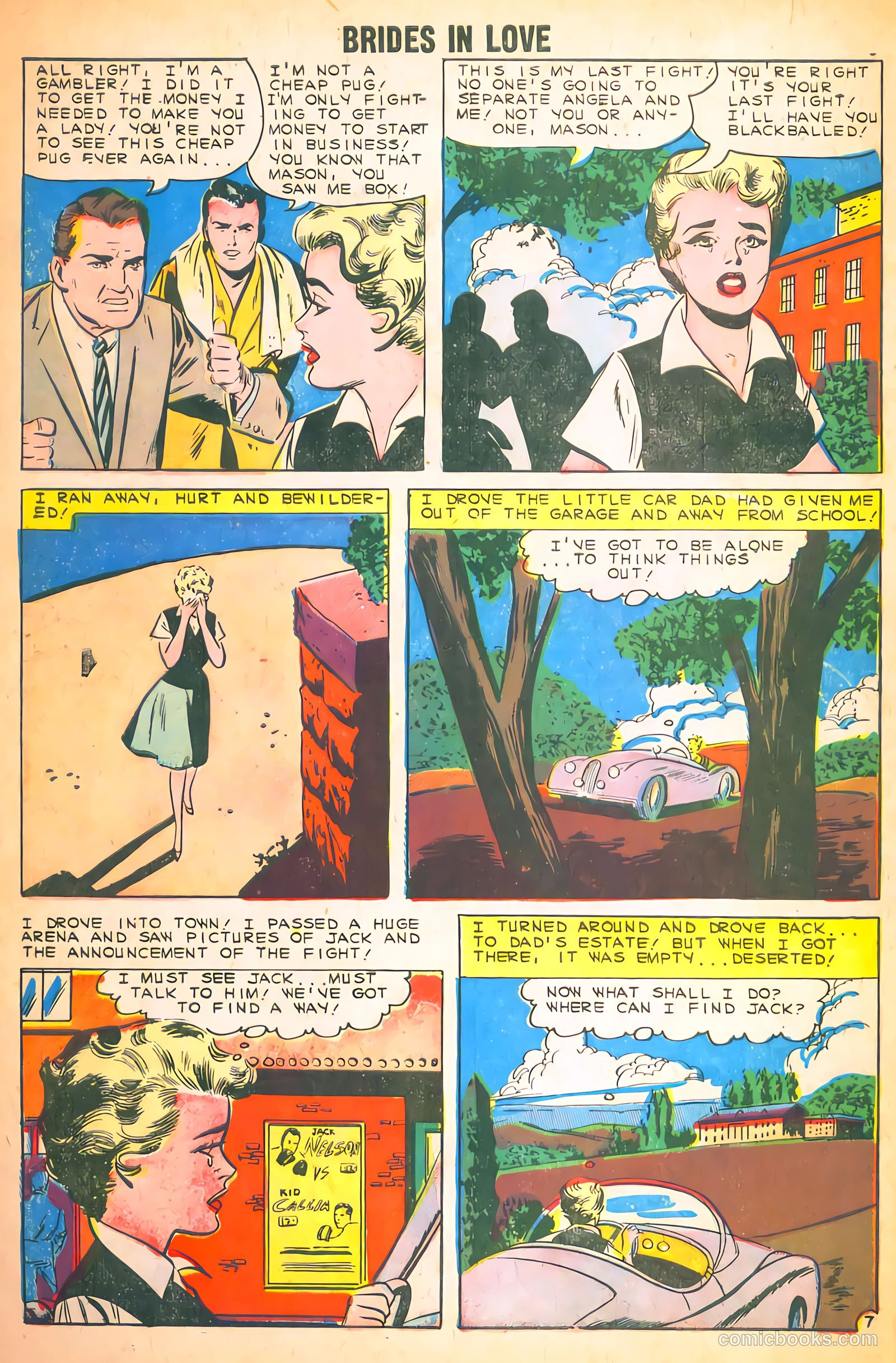 Brides in Love #20 (1960) — page 10 of 36