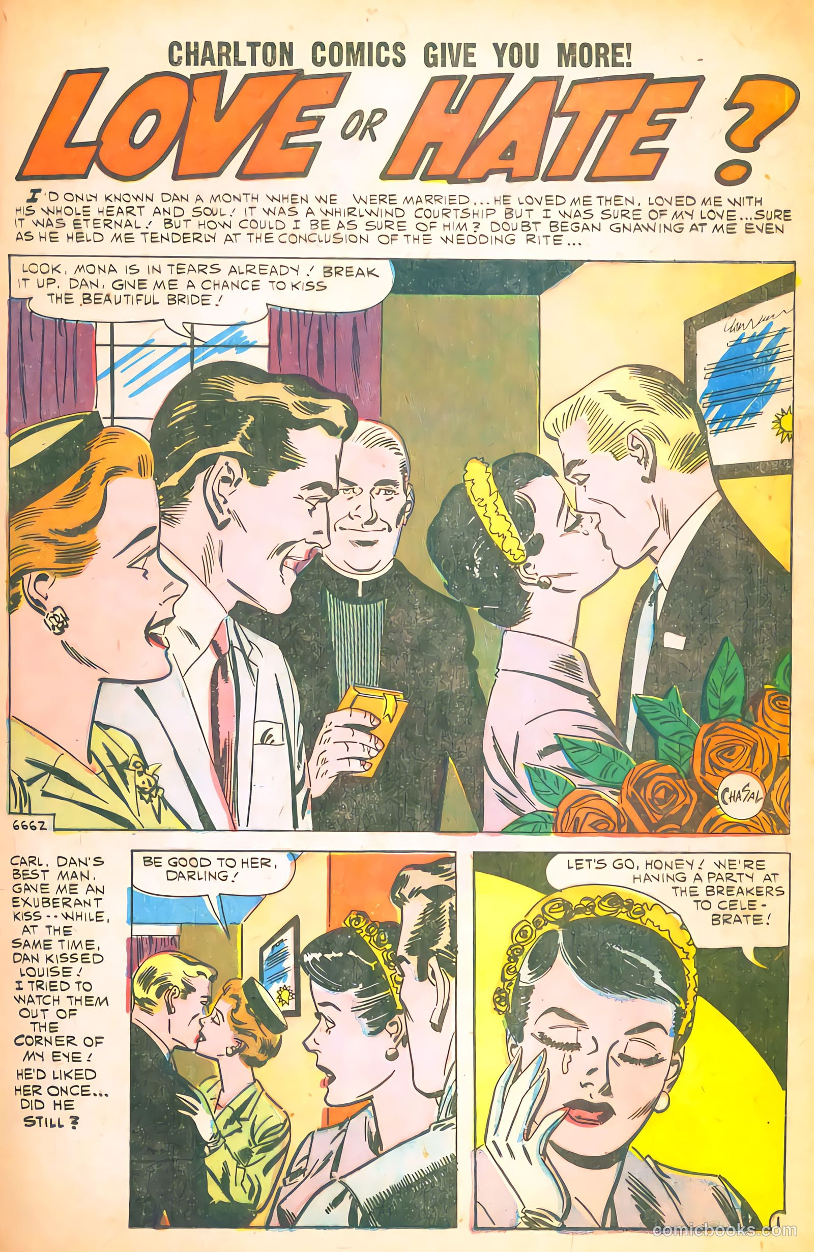 Brides in Love #20 (1960) — page 13 of 36