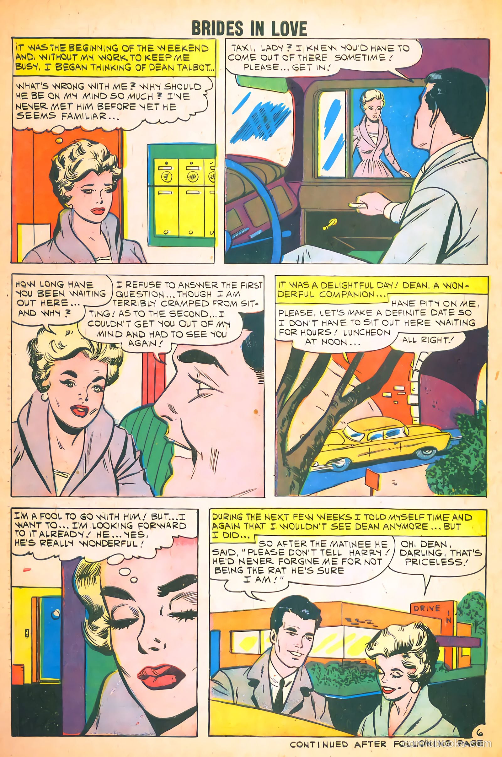 Brides in Love #20 (1960) — page 30 of 36