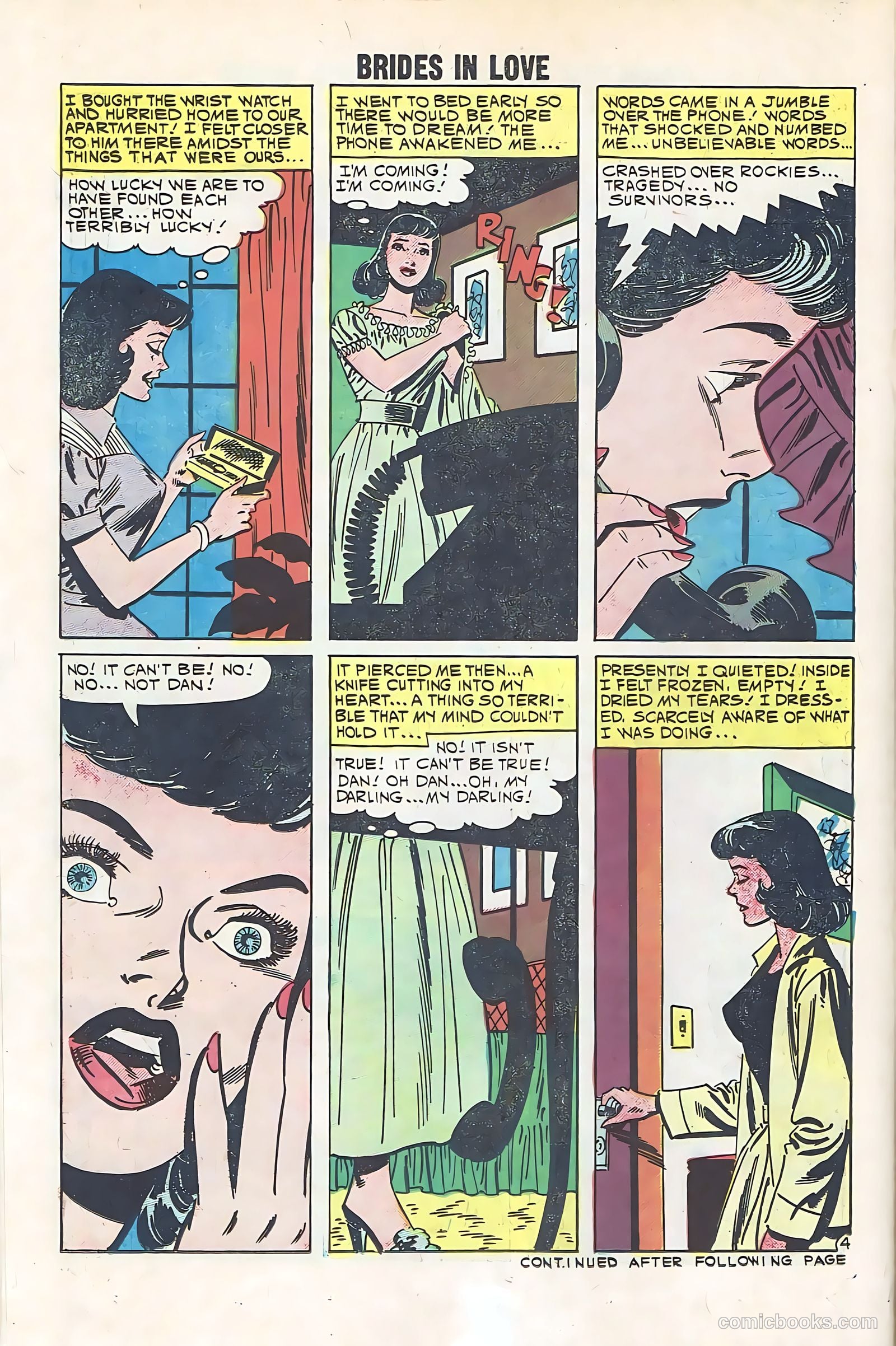 Brides in Love #21 (1960) — page 14 of 36