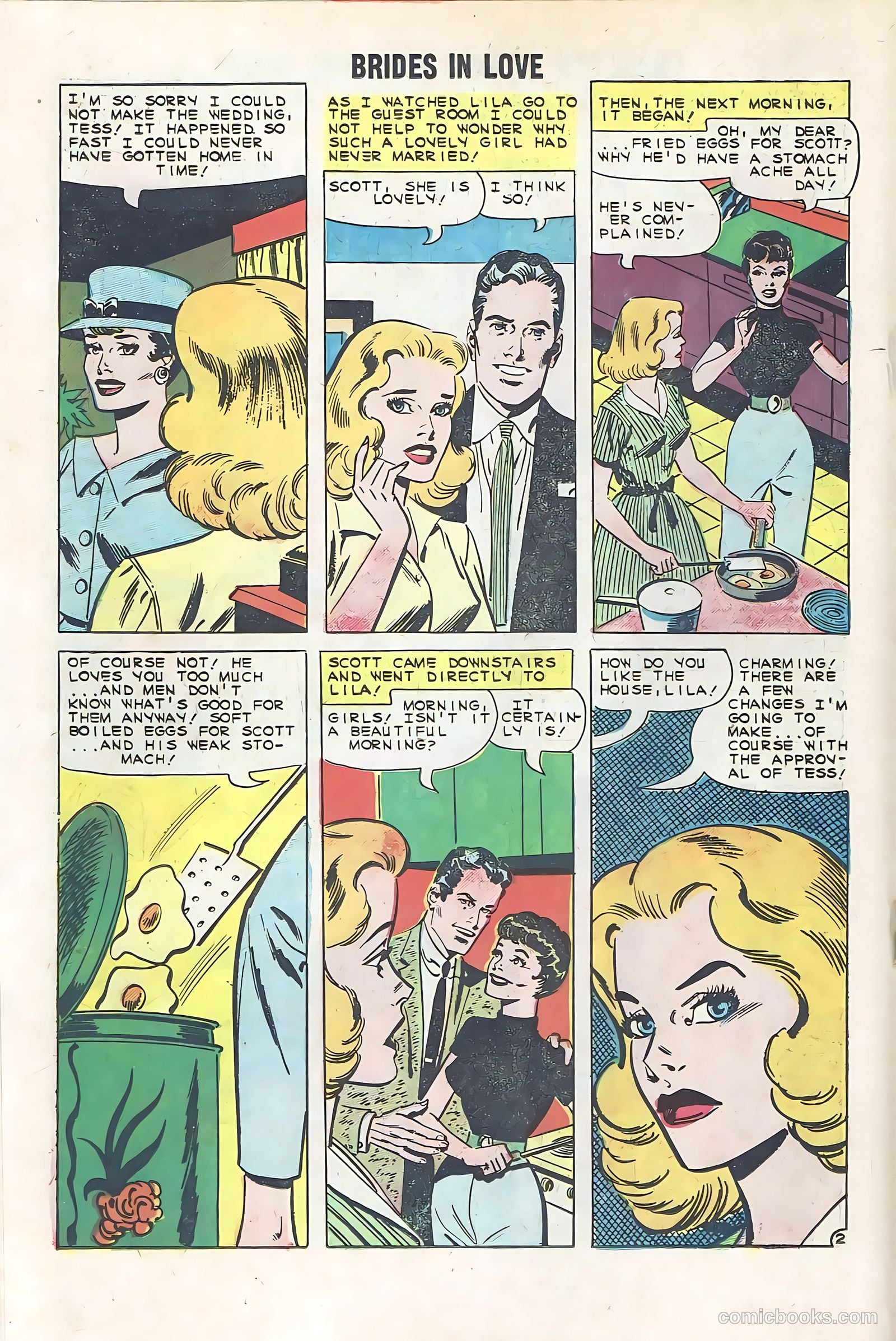 Brides in Love #21 (1960) — page 18 of 36