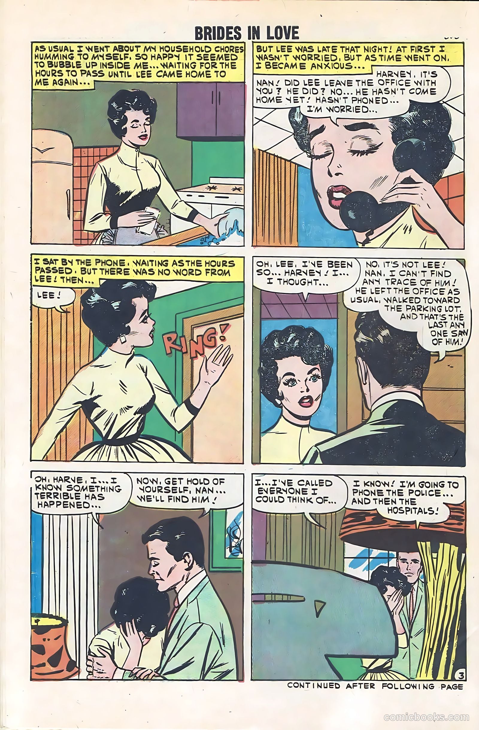 Brides in Love #21 (1960) — page 30 of 36