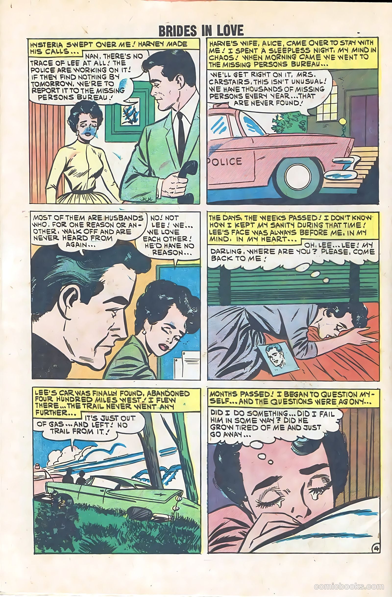 Brides in Love #21 (1960) — page 32 of 36