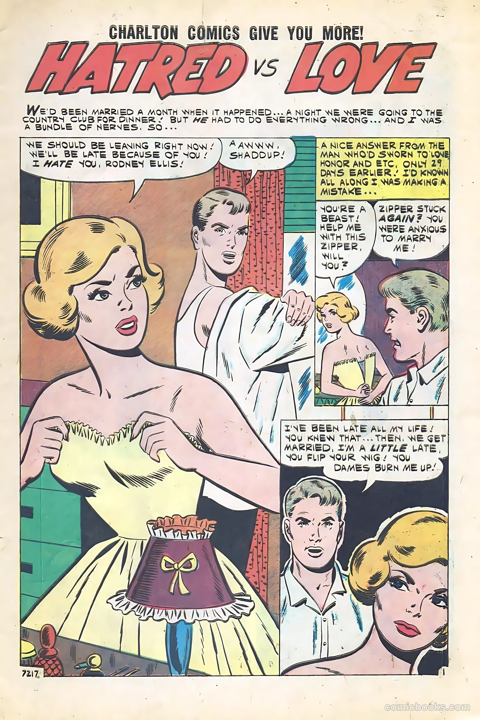 Brides in Love #22 (1960) — page 9 of 36