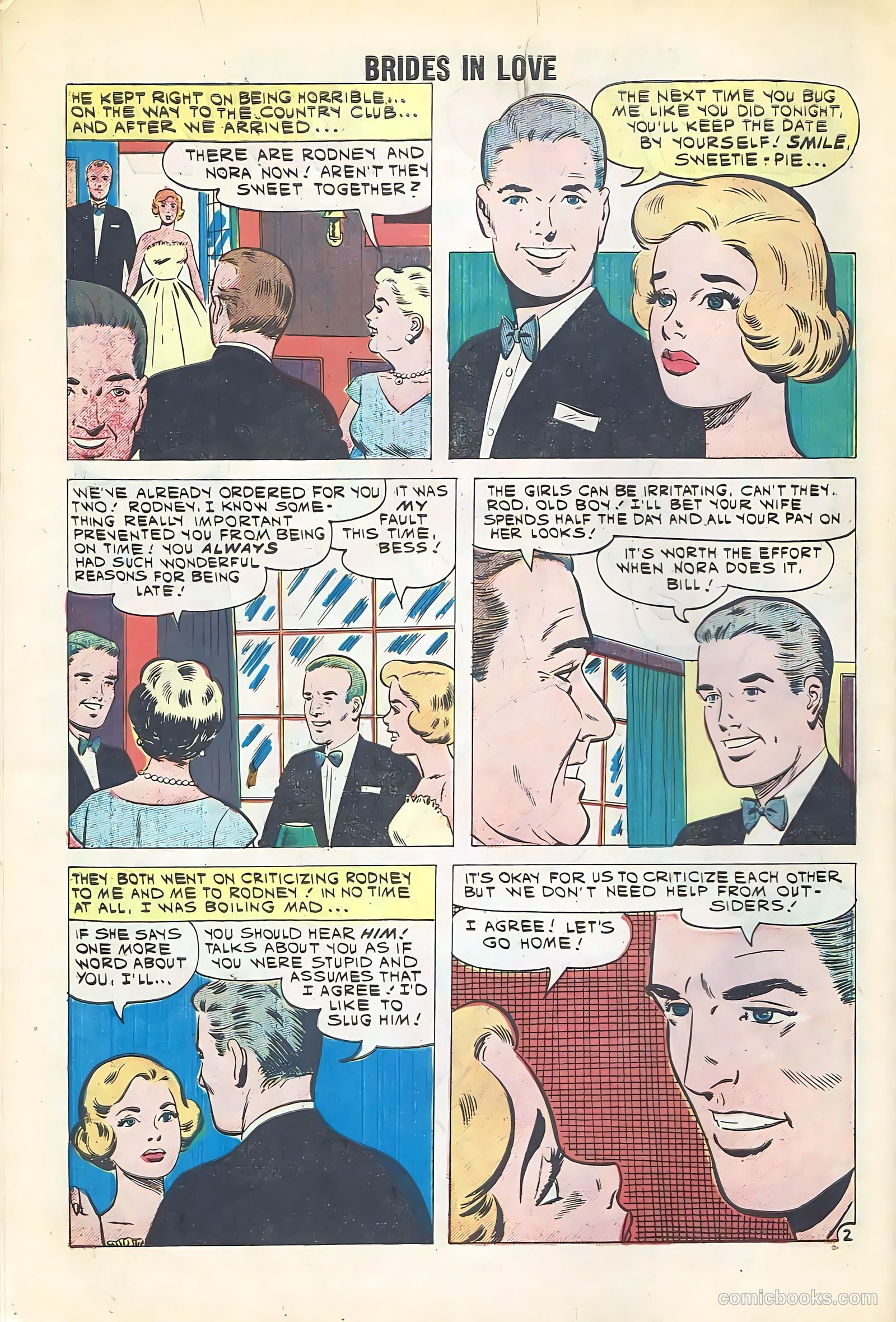 Brides in Love #22 (1960) — page 10 of 36
