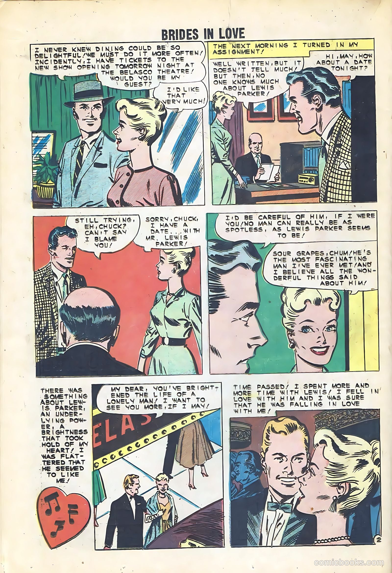 Brides in Love #22 (1960) — page 16 of 36