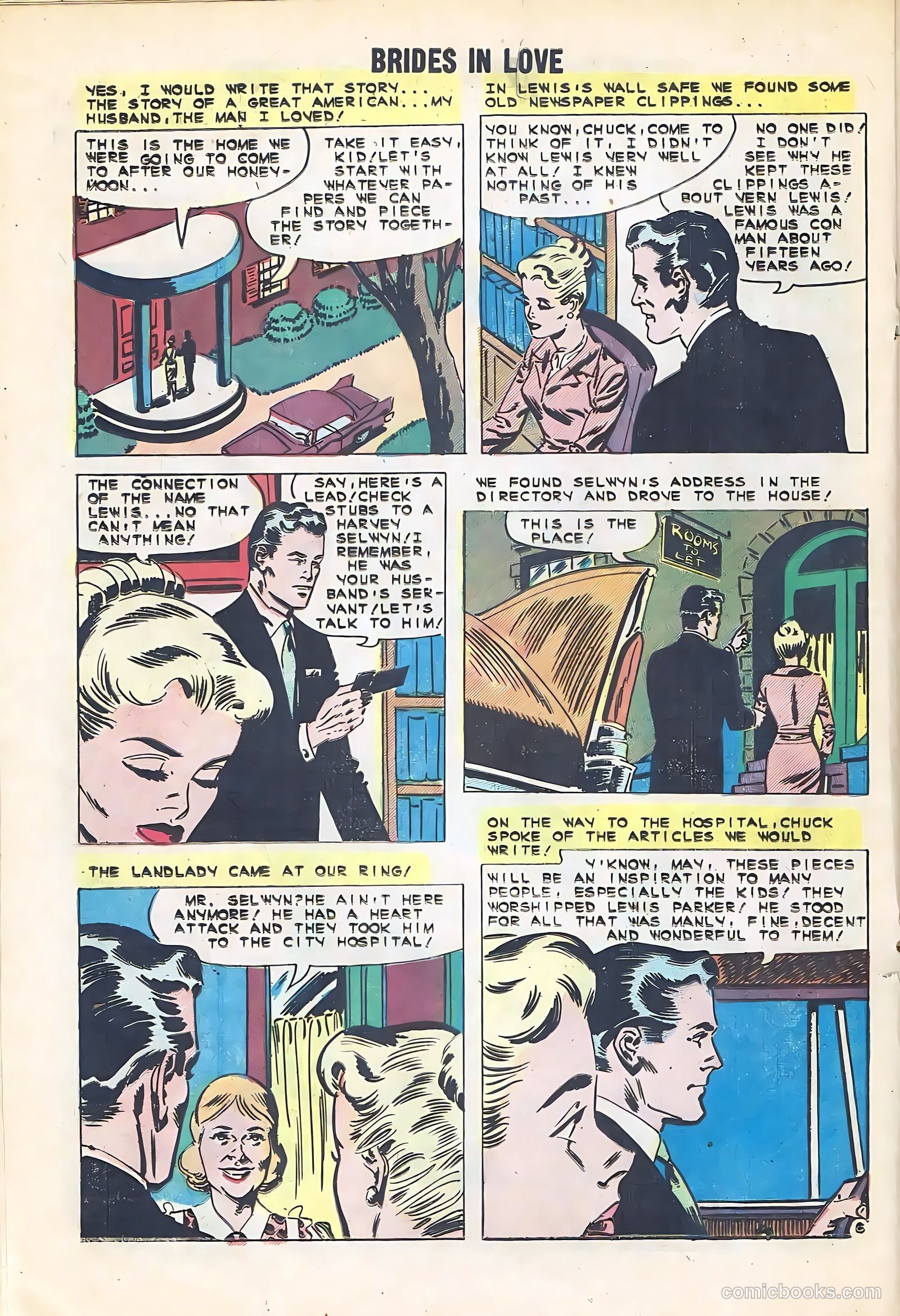 Brides in Love #22 (1960) — page 20 of 36