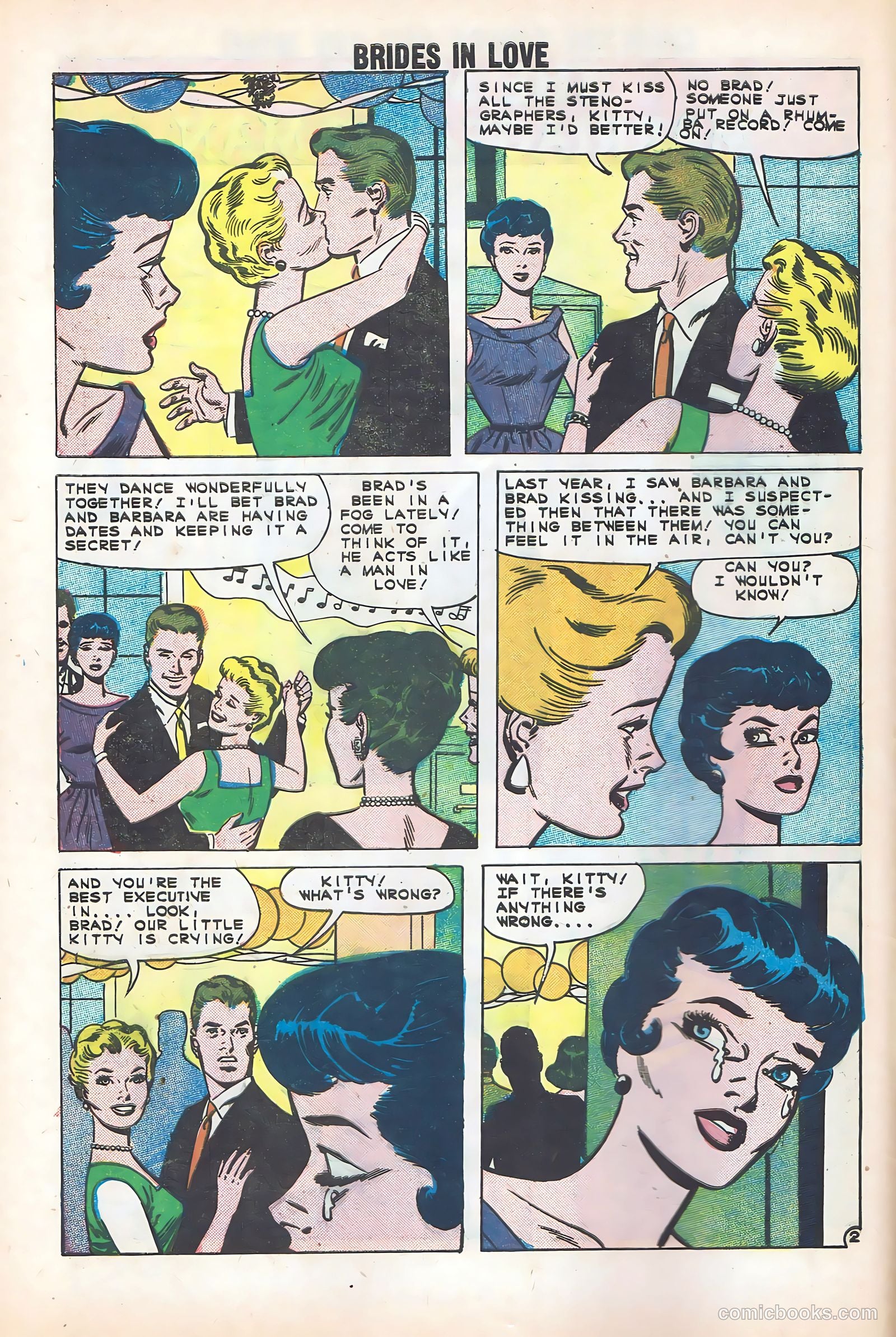Brides in Love #23 (1961) — page 4 of 36