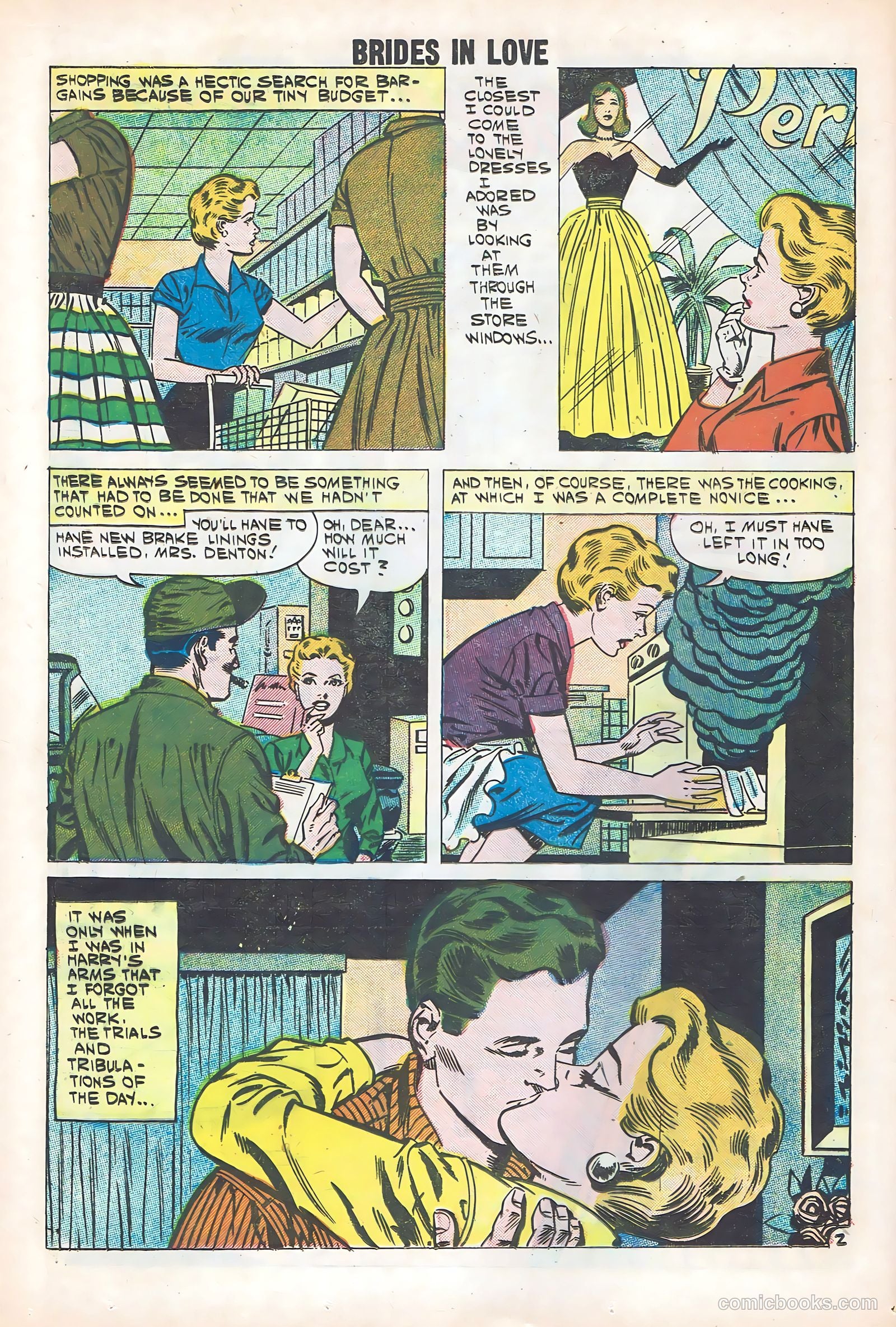 Brides in Love #23 (1961) — page 12 of 36