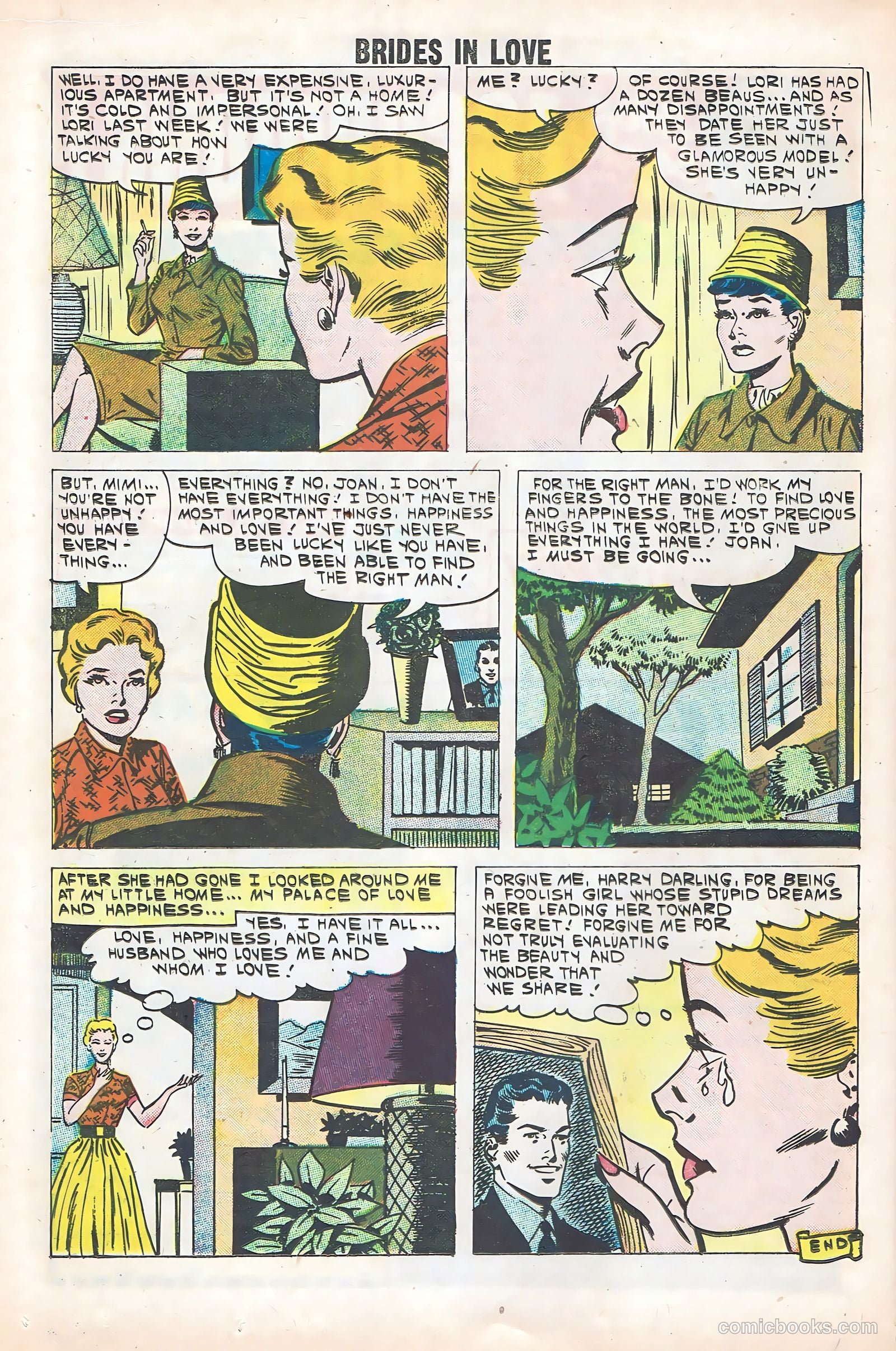 Brides in Love #23 (1961) — page 16 of 36