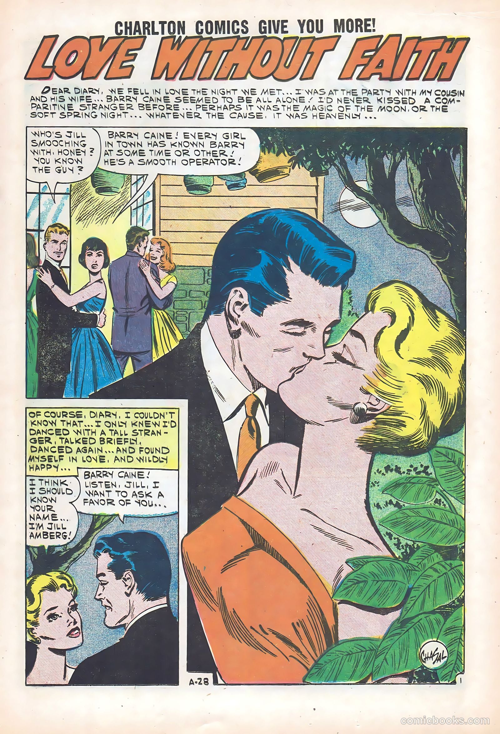 Brides in Love #23 (1961) — page 17 of 36