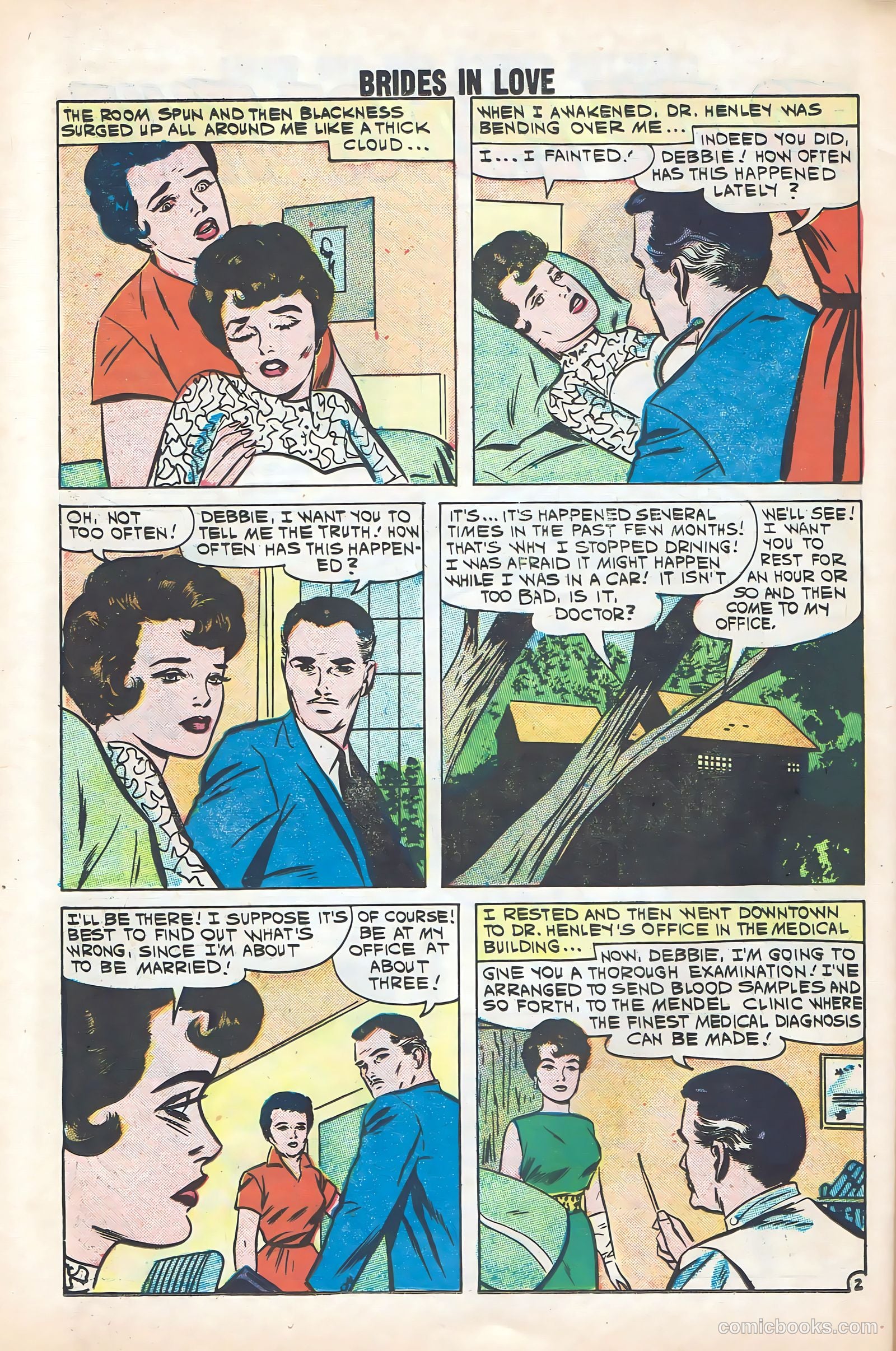 Brides in Love #23 (1961) — page 26 of 36