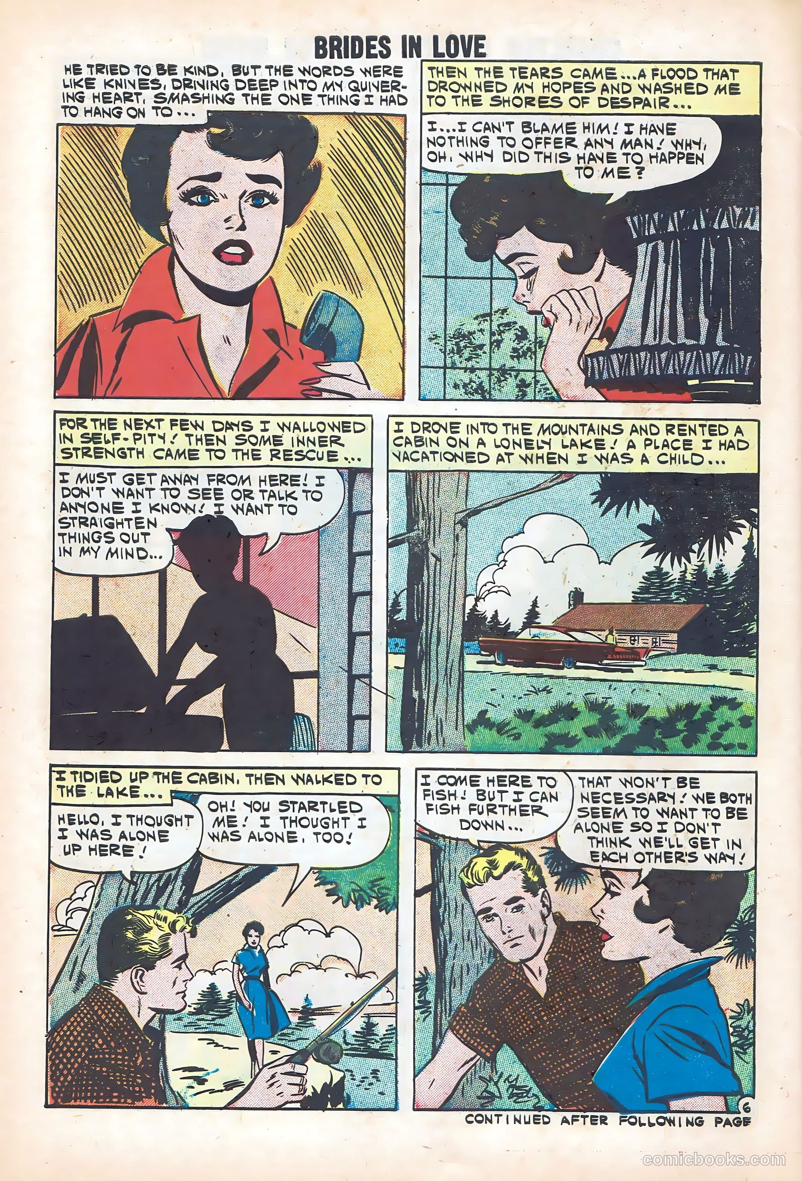 Brides in Love #23 (1961) — page 30 of 36