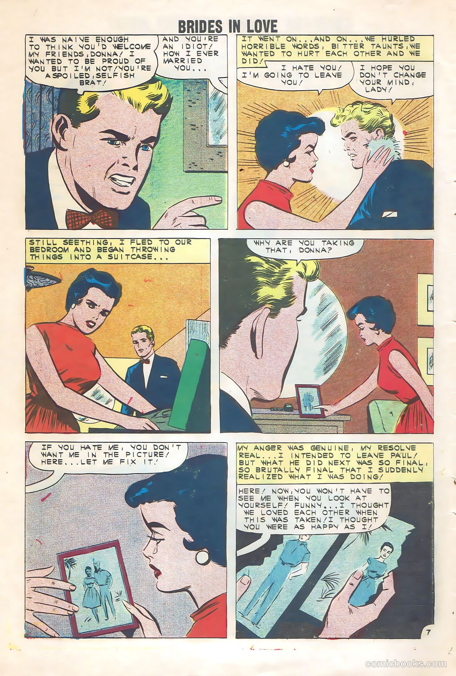 Brides in Love #25 (1961) — page 10 of 36