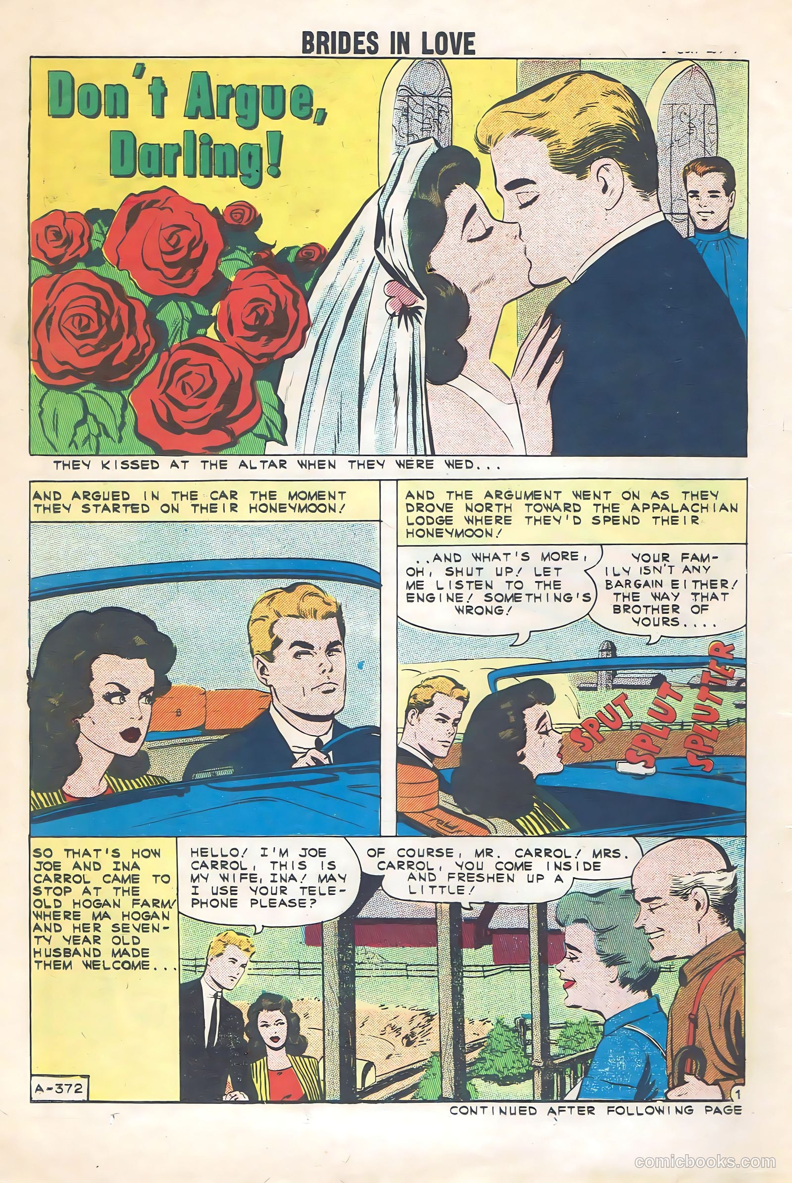 Brides in Love #25 (1961) — page 14 of 36