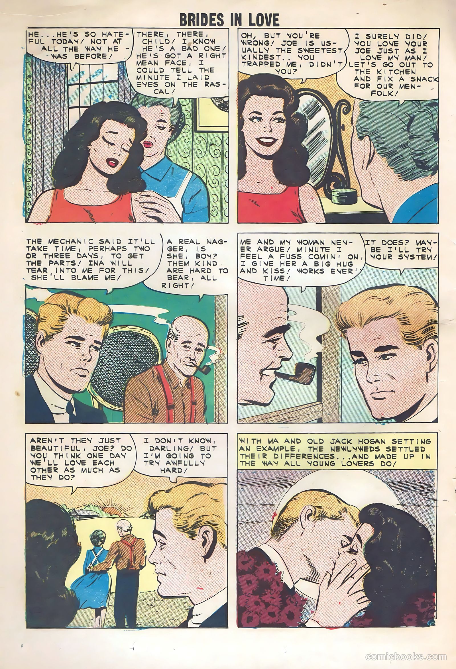 Brides in Love #25 (1961) — page 16 of 36
