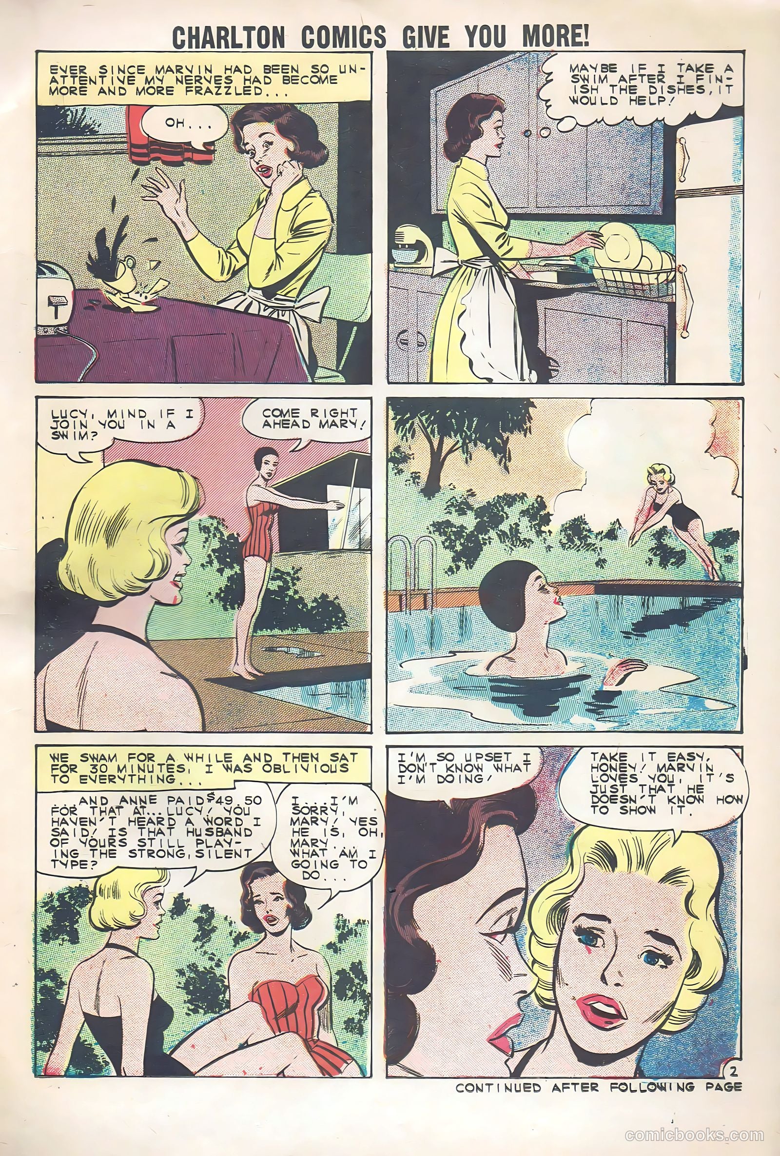 Brides in Love #25 (1961) — page 21 of 36