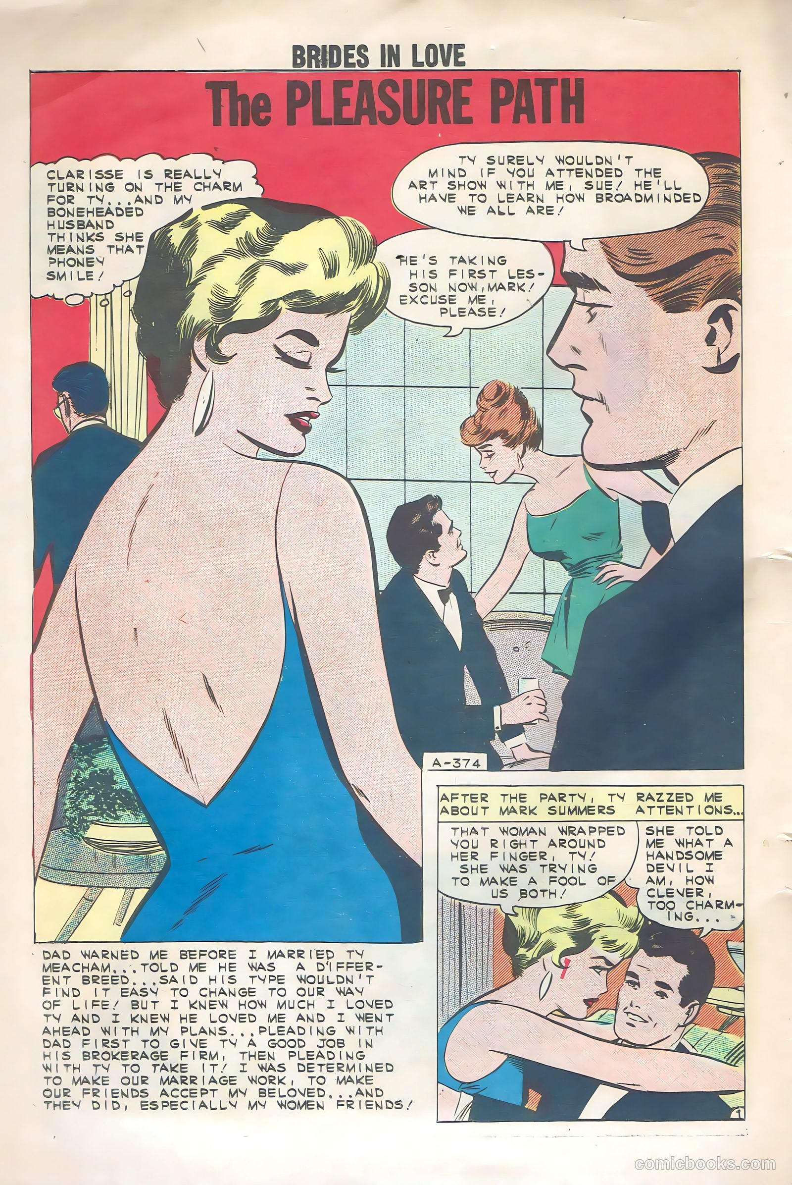 Brides in Love #25 (1961) — page 26 of 36