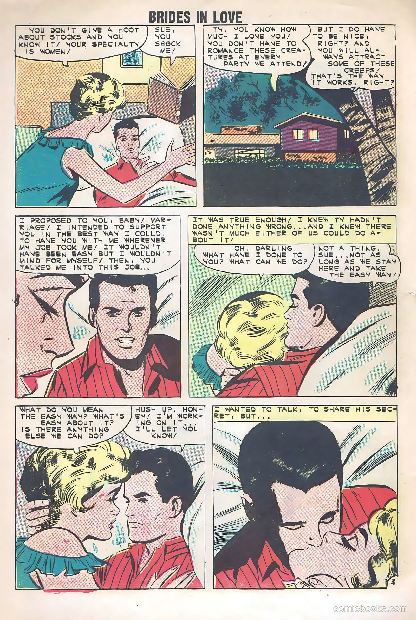 Brides in Love #25 (1961) — page 28 of 36