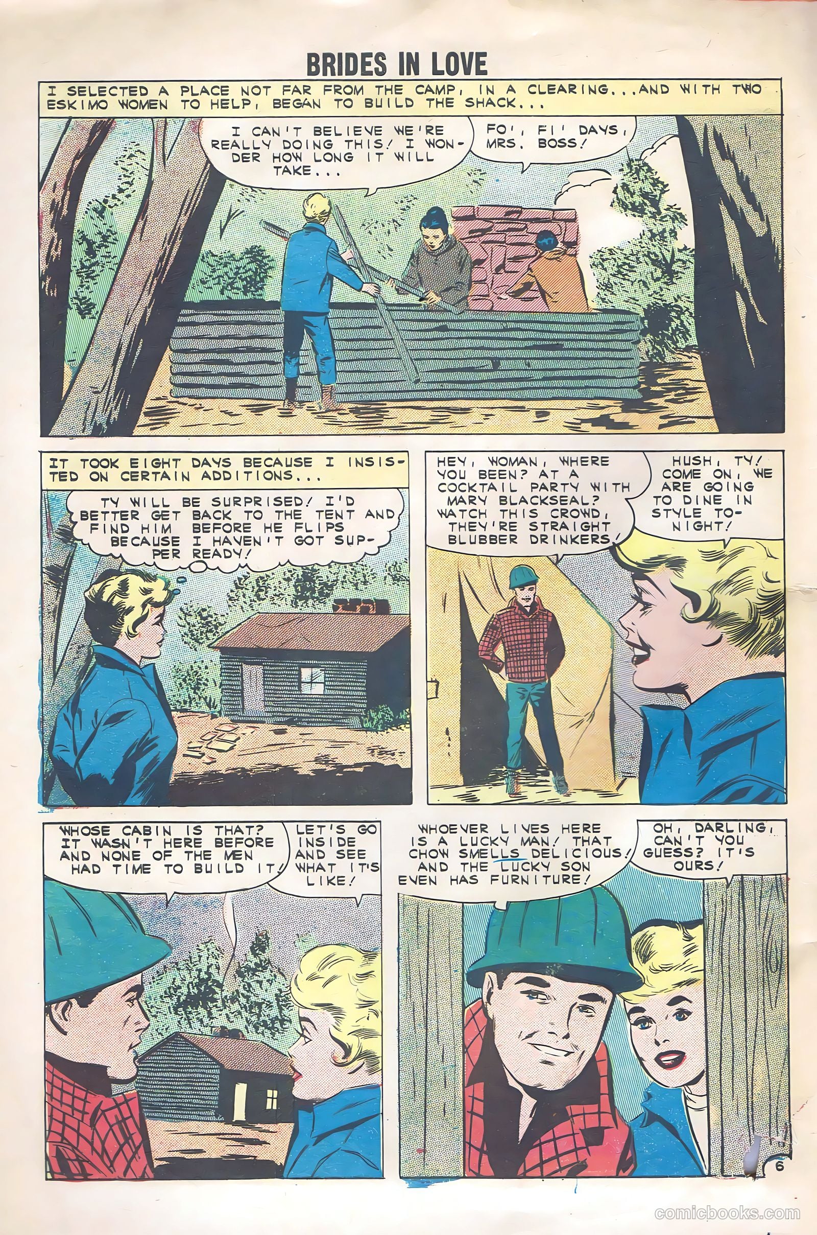 Brides in Love #25 (1961) — page 32 of 36