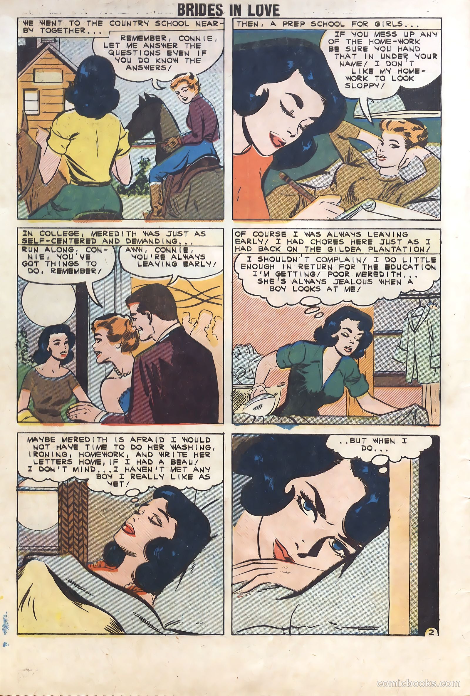 Brides in Love #26 (1961) — page 4 of 35