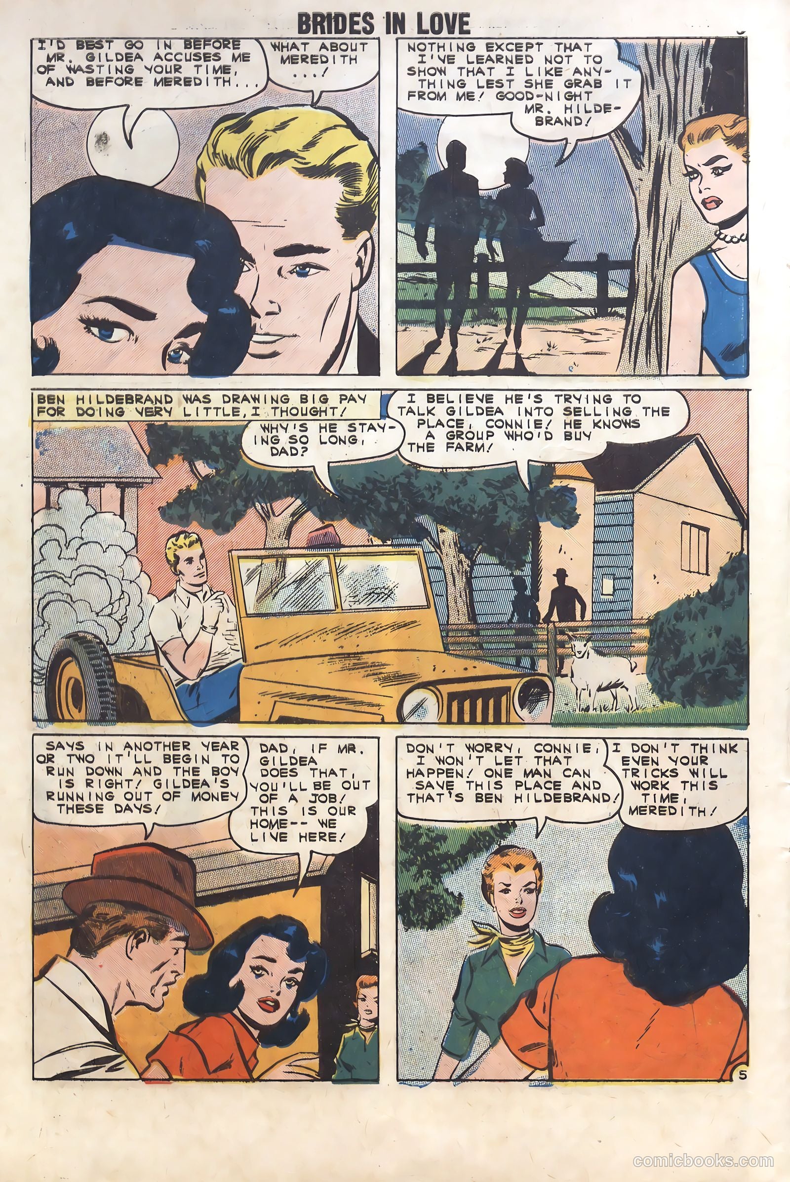 Brides in Love #26 (1961) — page 8 of 35