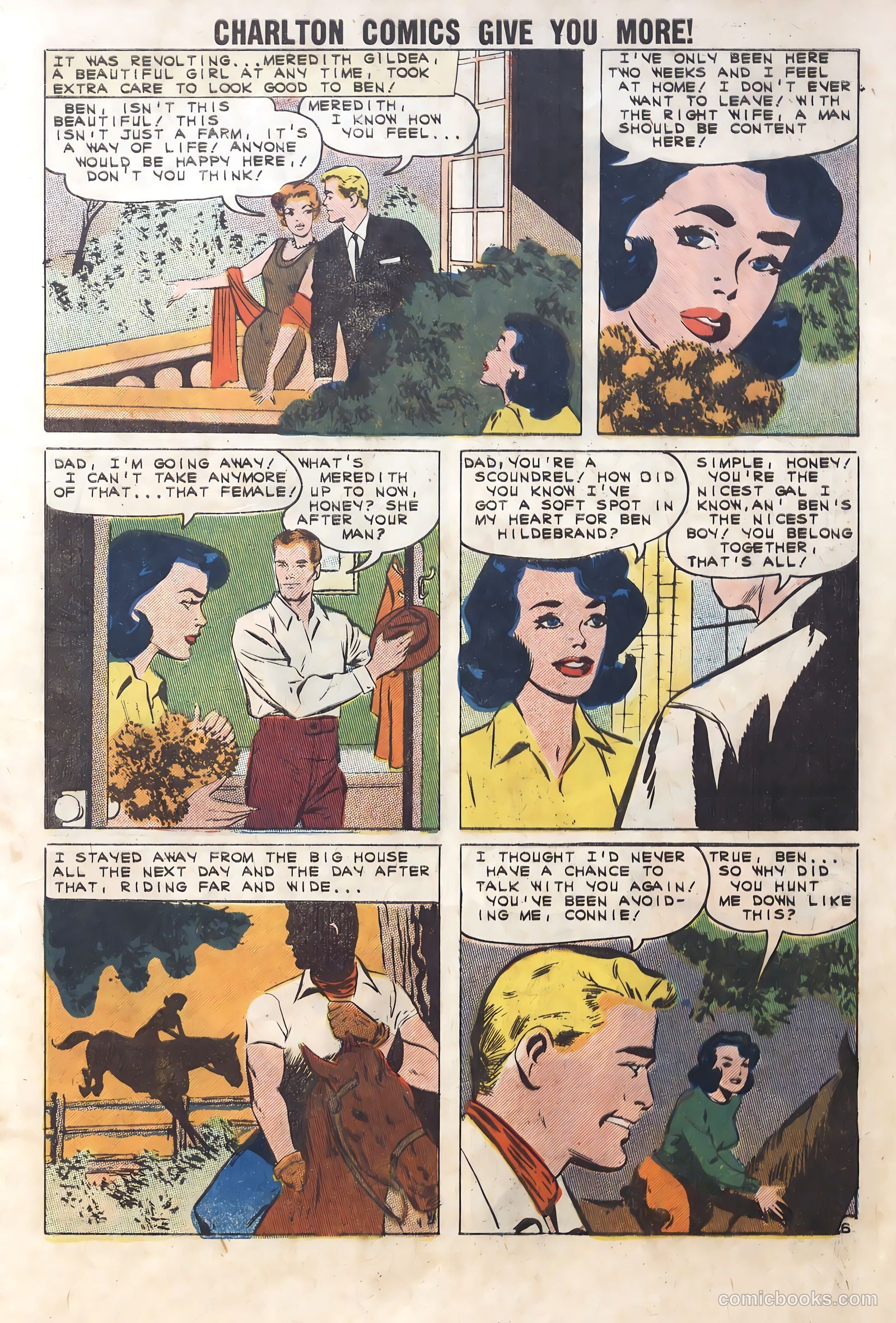 Brides in Love #26 (1961) — page 9 of 35