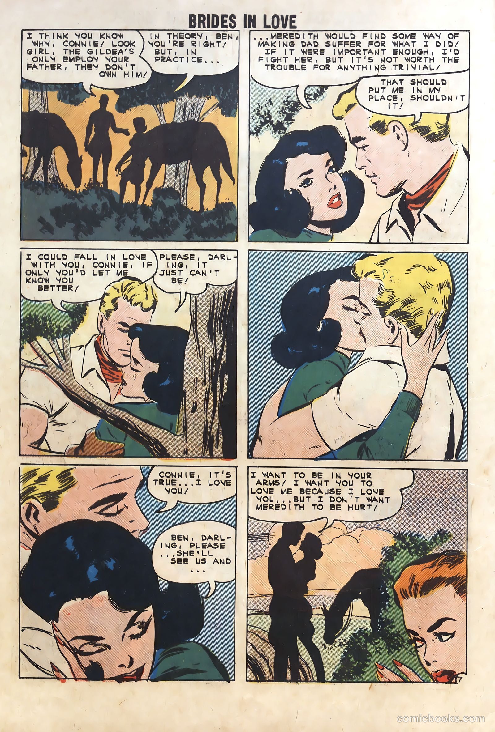 Brides in Love #26 (1961) — page 10 of 35
