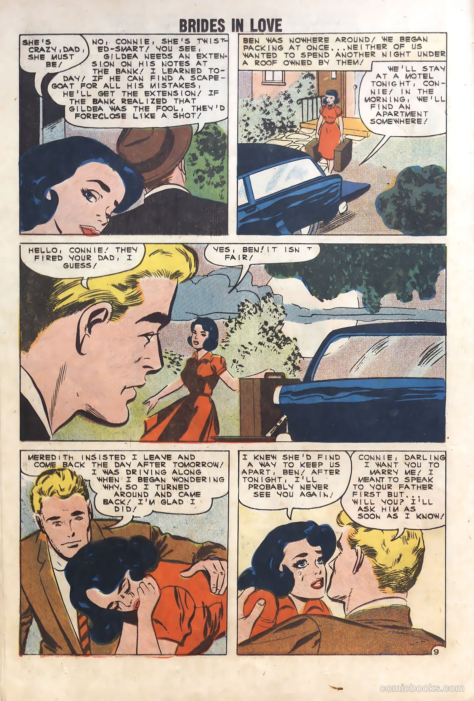 Brides in Love #26 (1961) — page 12 of 35
