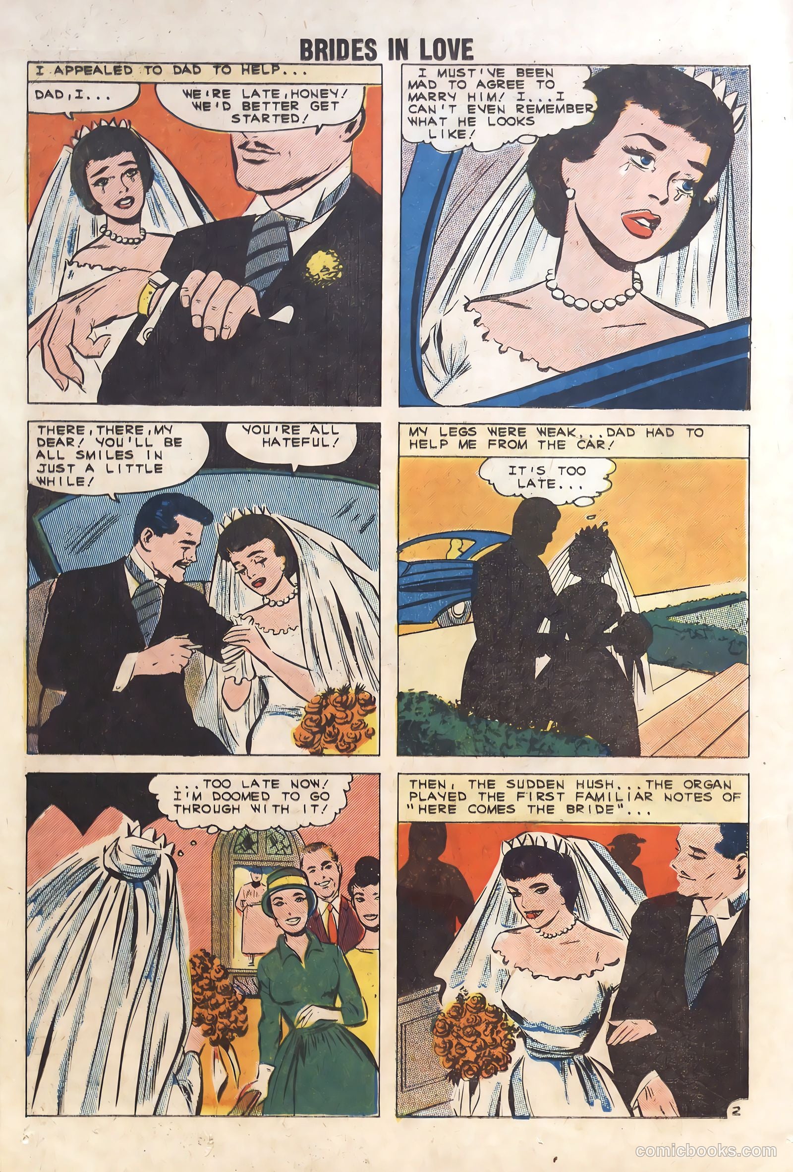 Brides in Love #26 (1961) — page 16 of 35