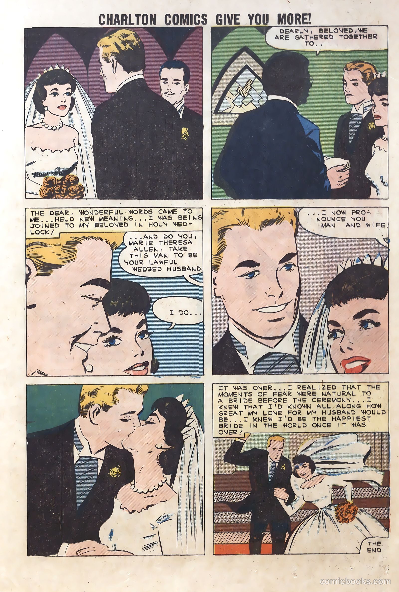 Brides in Love #26 (1961) — page 17 of 35