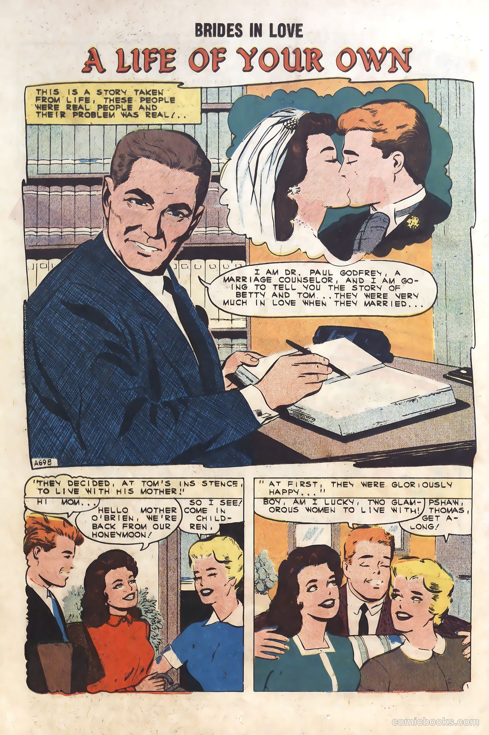 Brides in Love #26 (1961) — page 19 of 35