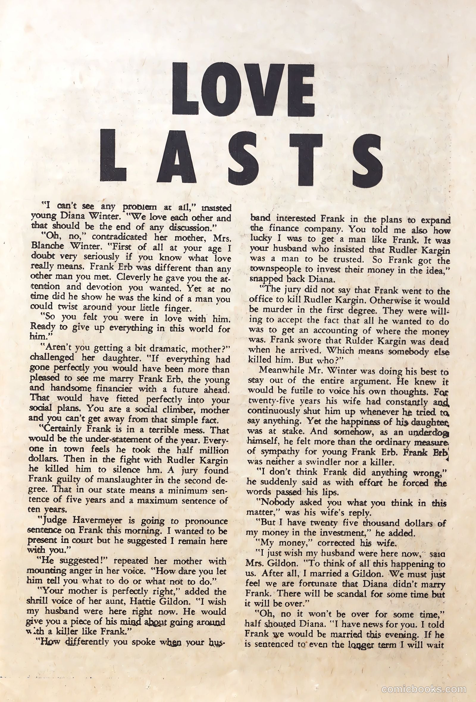 Brides in Love #26 (1961) — page 22 of 35