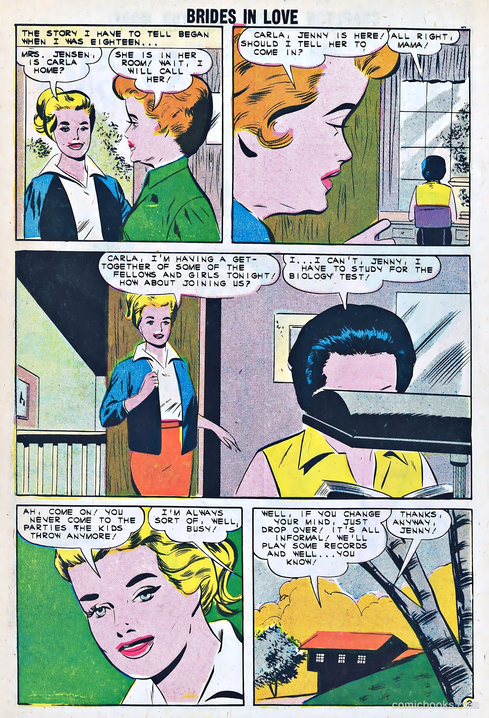 Brides in Love #27 (1961) — page 4 of 37