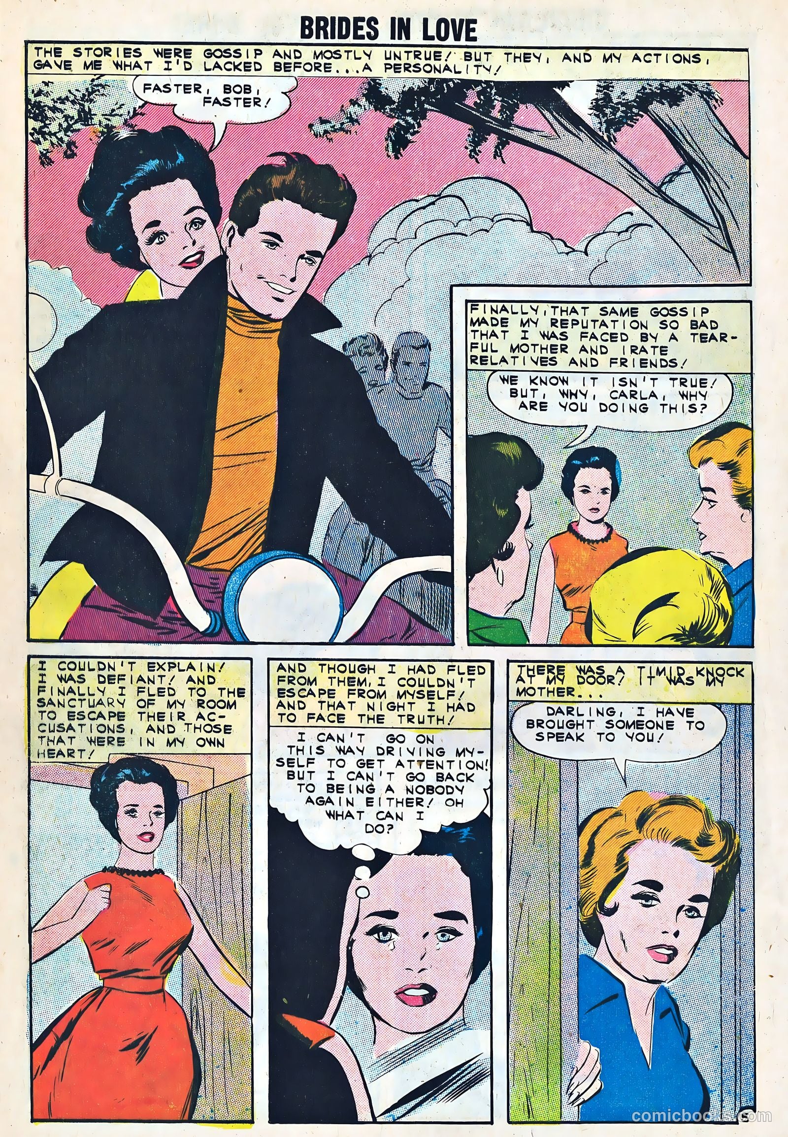 Brides in Love #27 (1961) — page 8 of 37