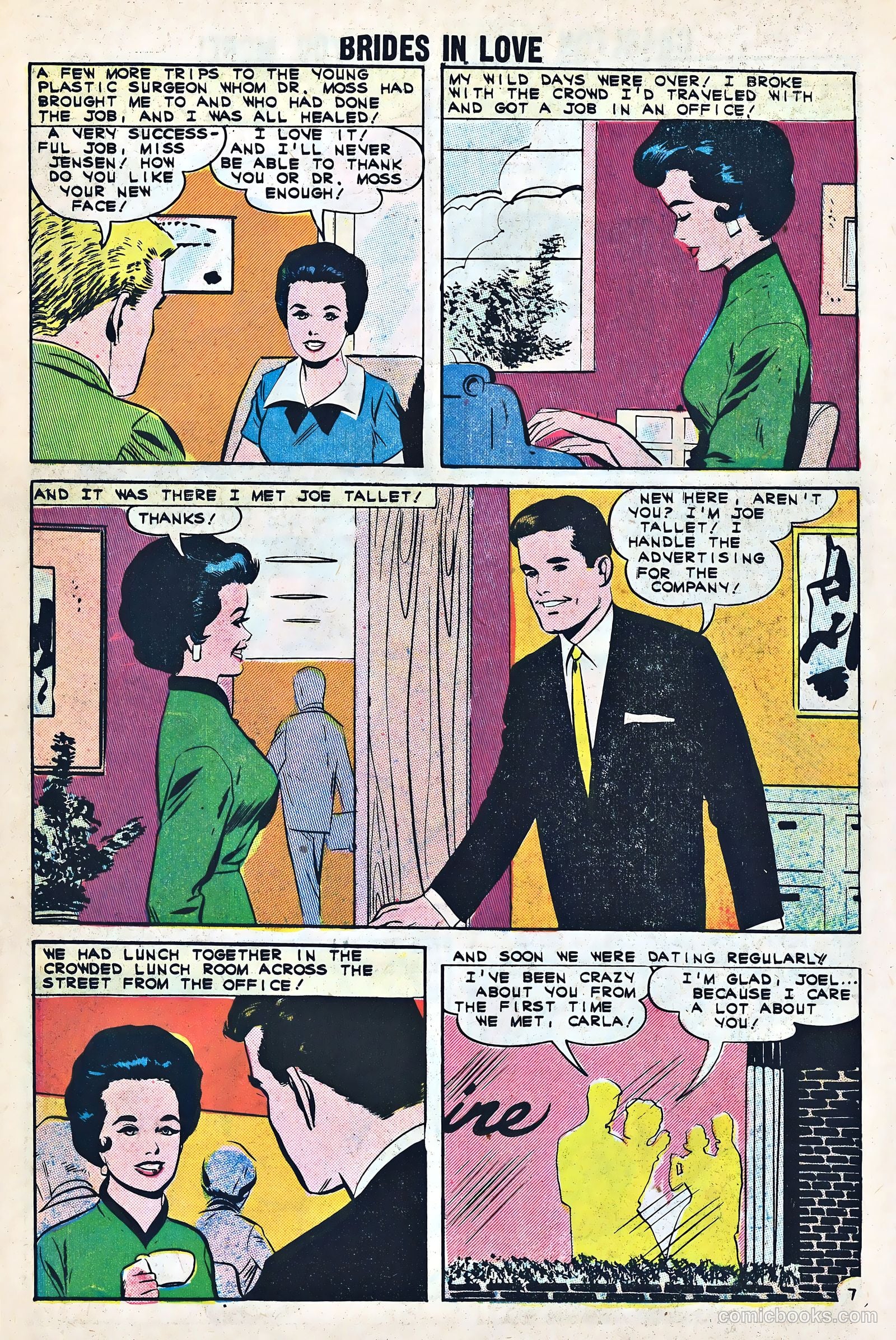Brides in Love #27 (1961) — page 10 of 37