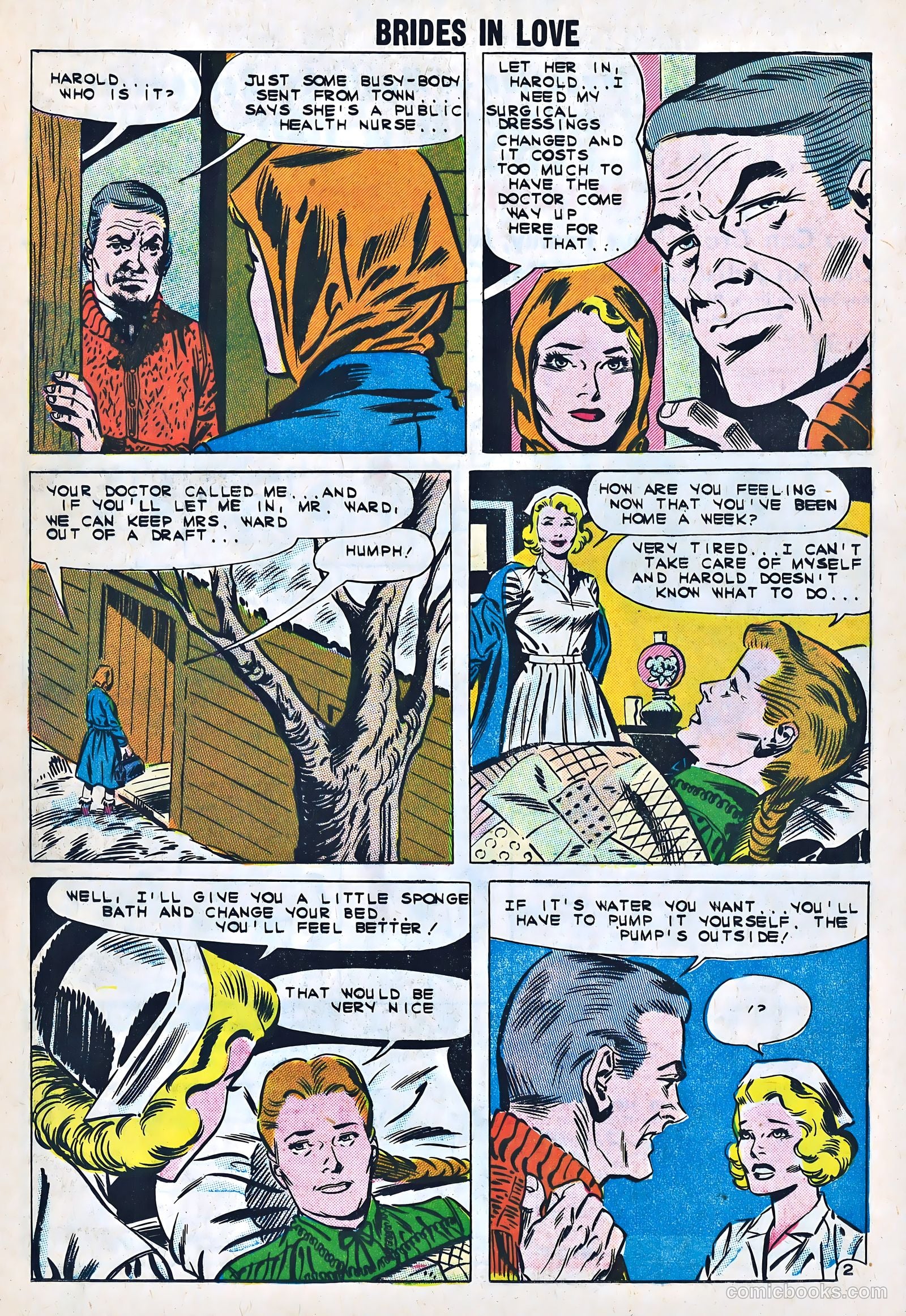 Brides in Love #27 (1961) — page 16 of 37