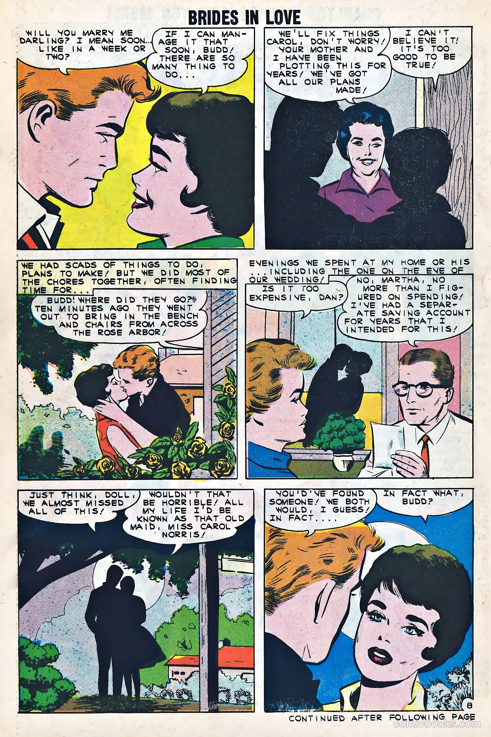Brides in Love #27 (1961) — page 30 of 37