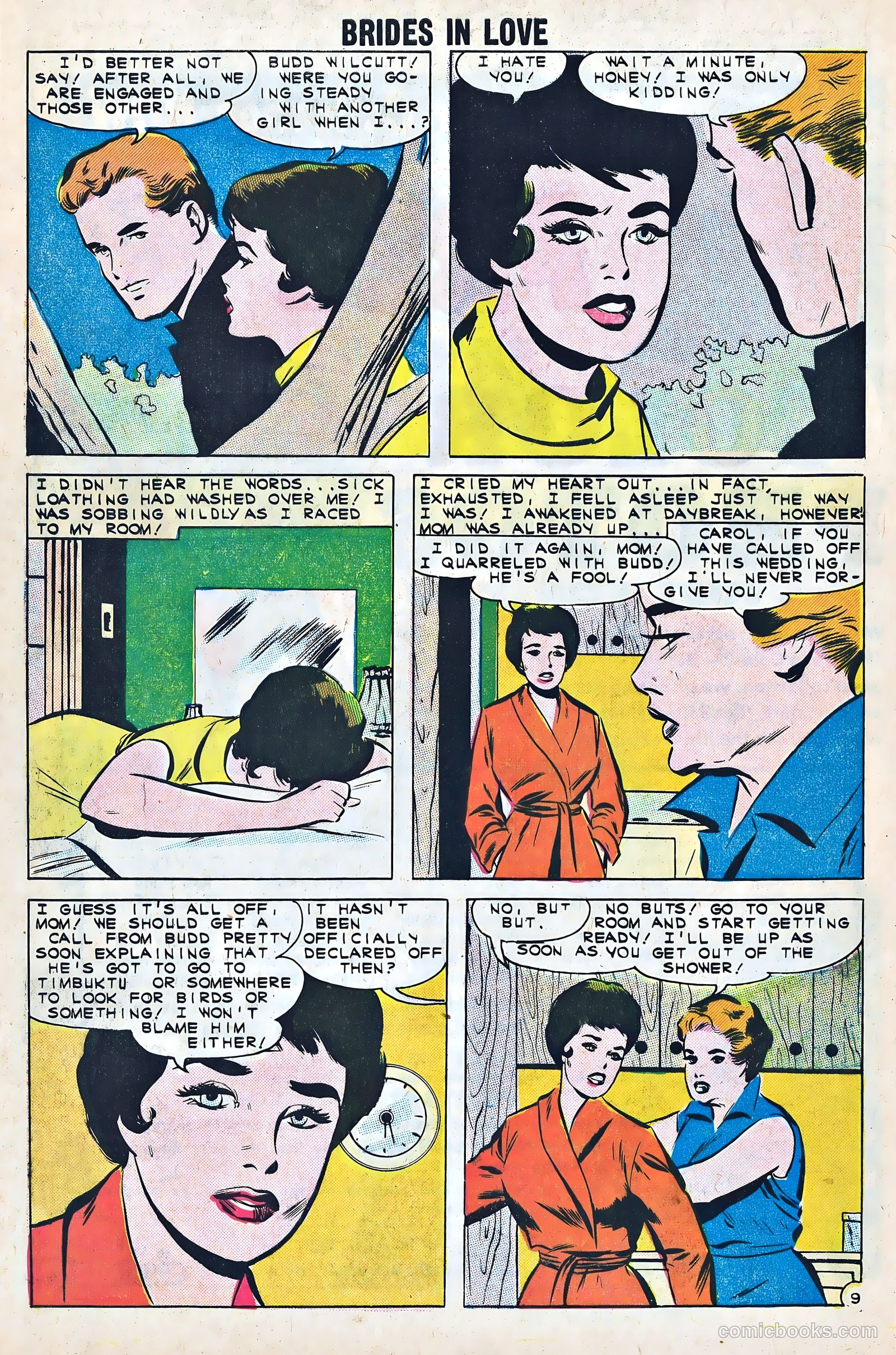 Brides in Love #27 (1961) — page 32 of 37