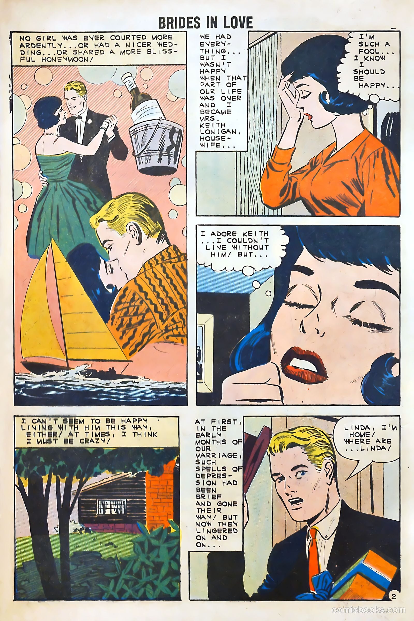 Brides in Love #29 (1962) — page 4 of 36