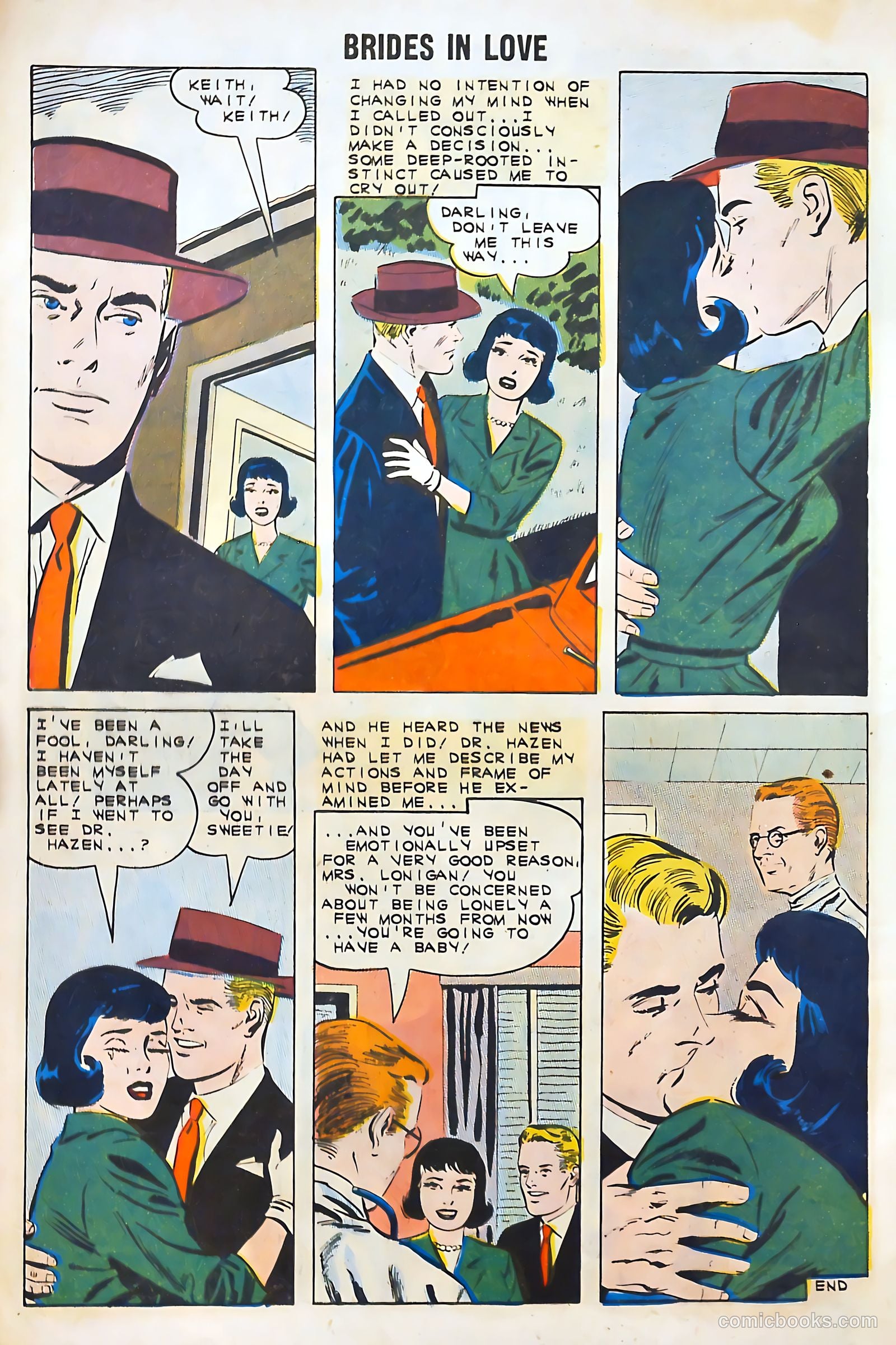 Brides in Love #29 (1962) — page 8 of 36